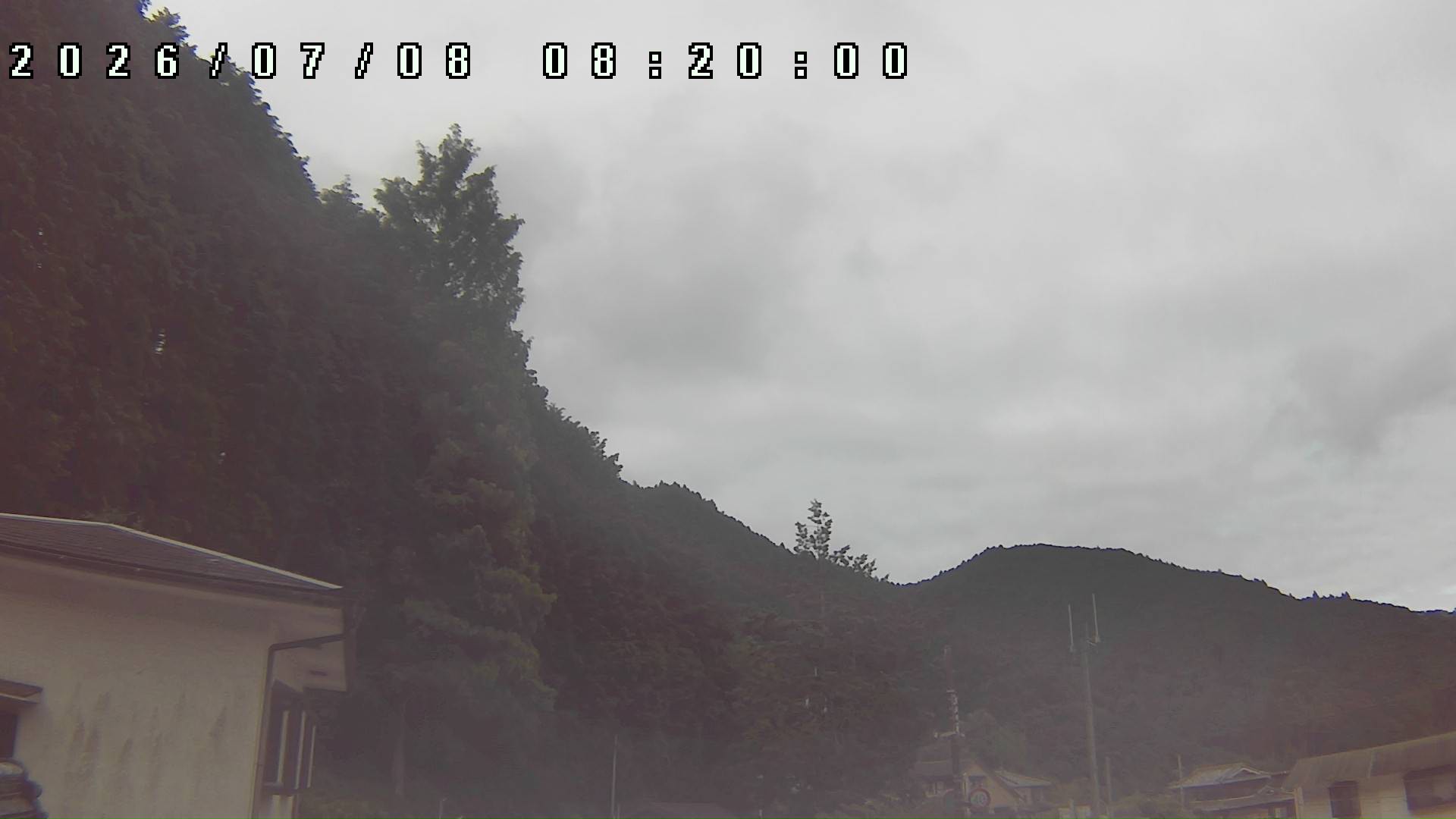 2026年7月8日 08:20ごろの金剛山登山口周辺の空