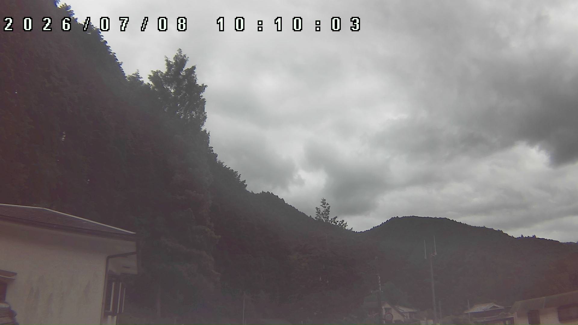 2026年7月8日 10:10ごろの金剛山登山口周辺の空