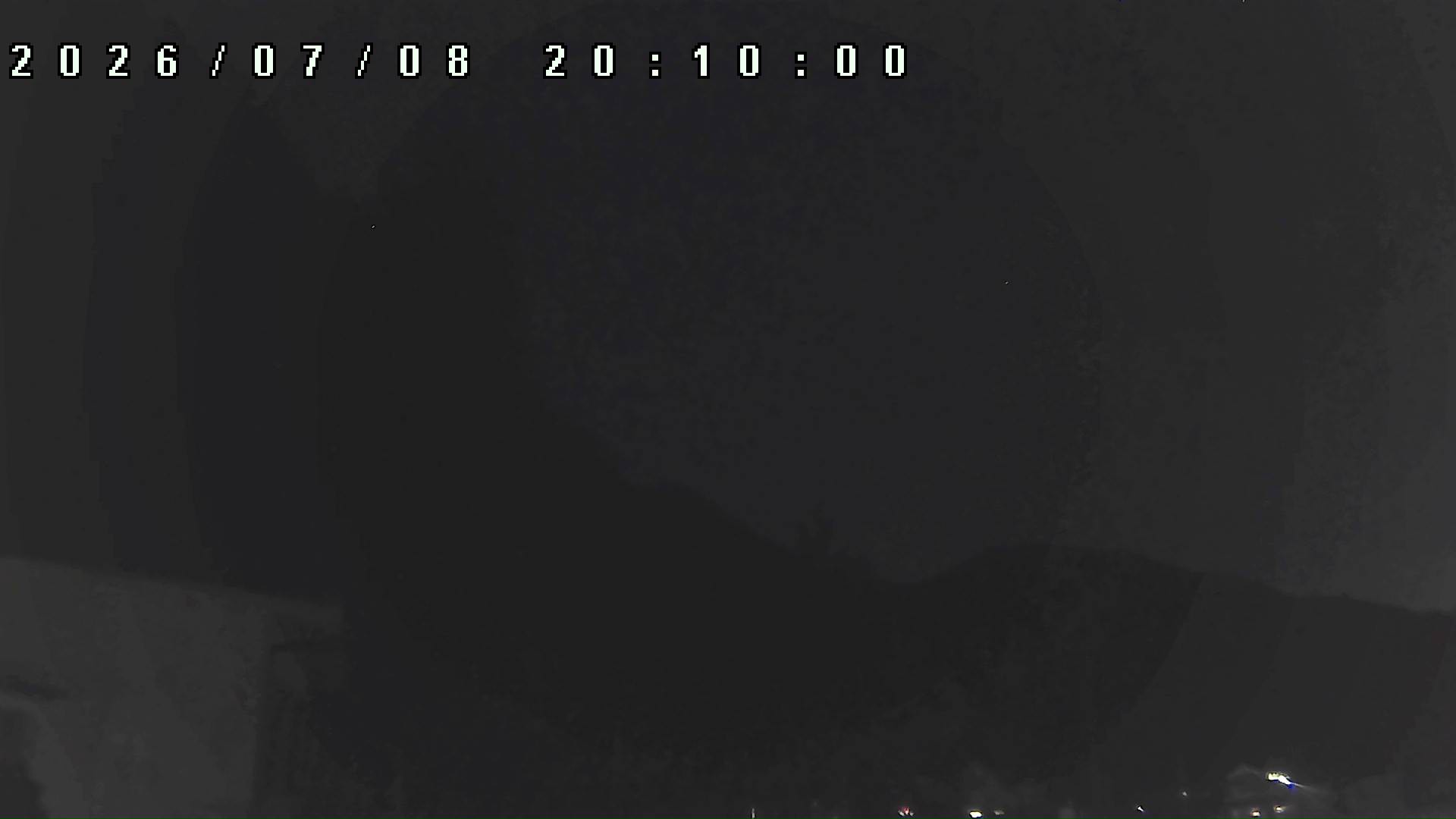 2026年7月8日 20:10ごろの金剛山登山口周辺の空