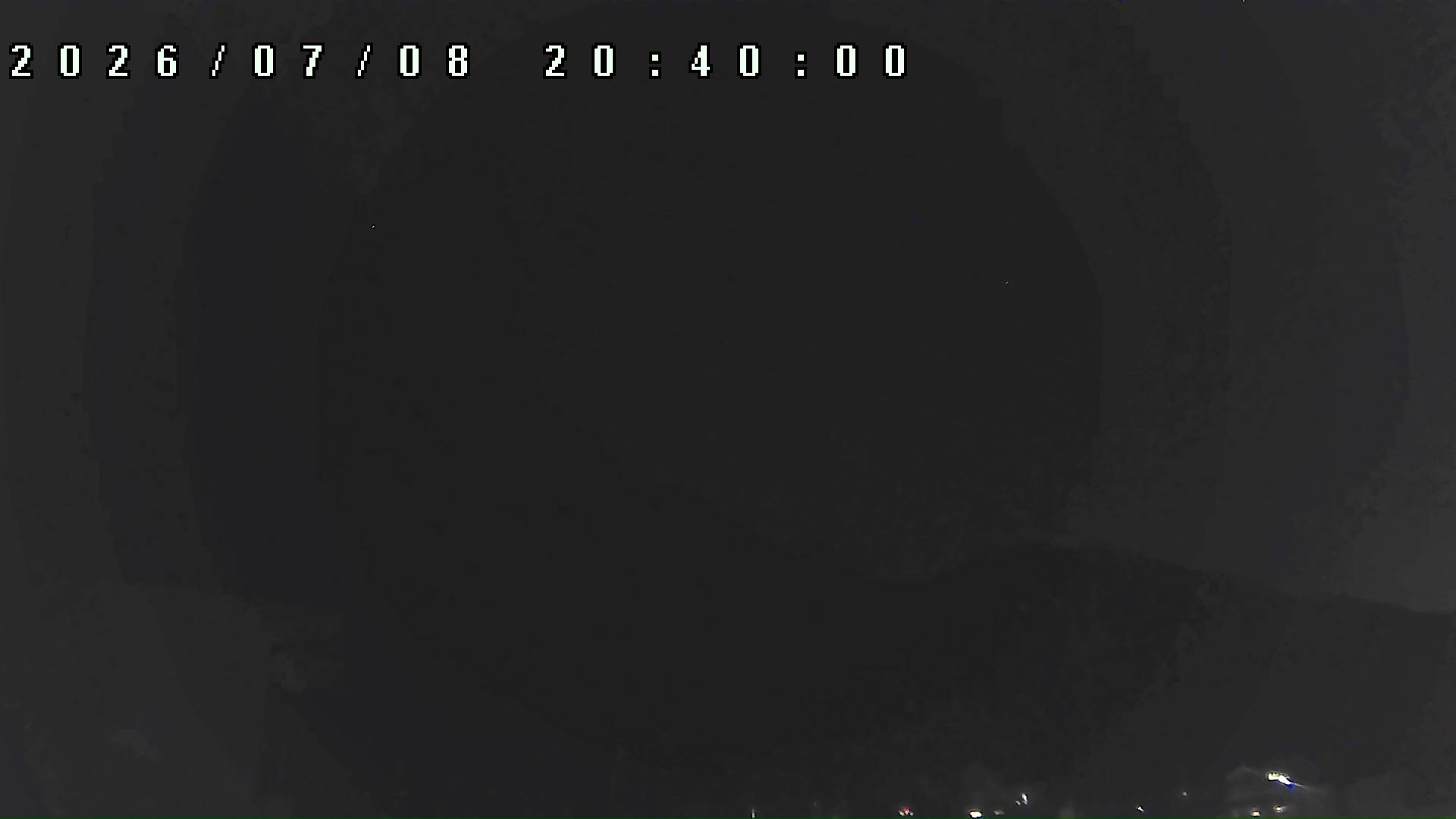 2026年7月8日 20:40ごろの金剛山登山口周辺の空