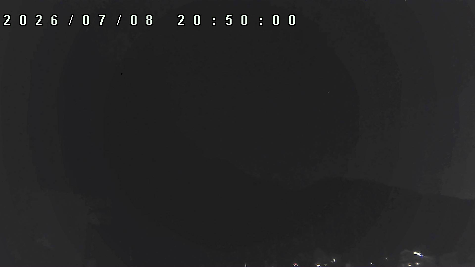 2026年7月8日 20:50ごろの金剛山登山口周辺の空