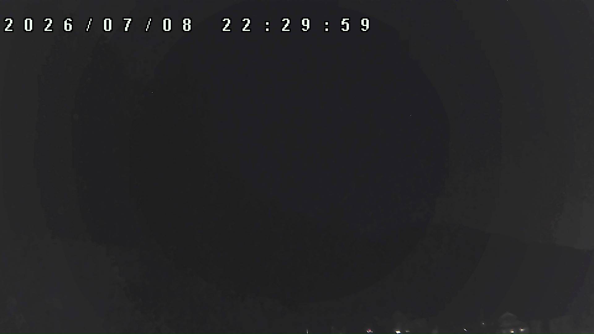 2026年7月8日 22:30ごろの金剛山登山口周辺の空