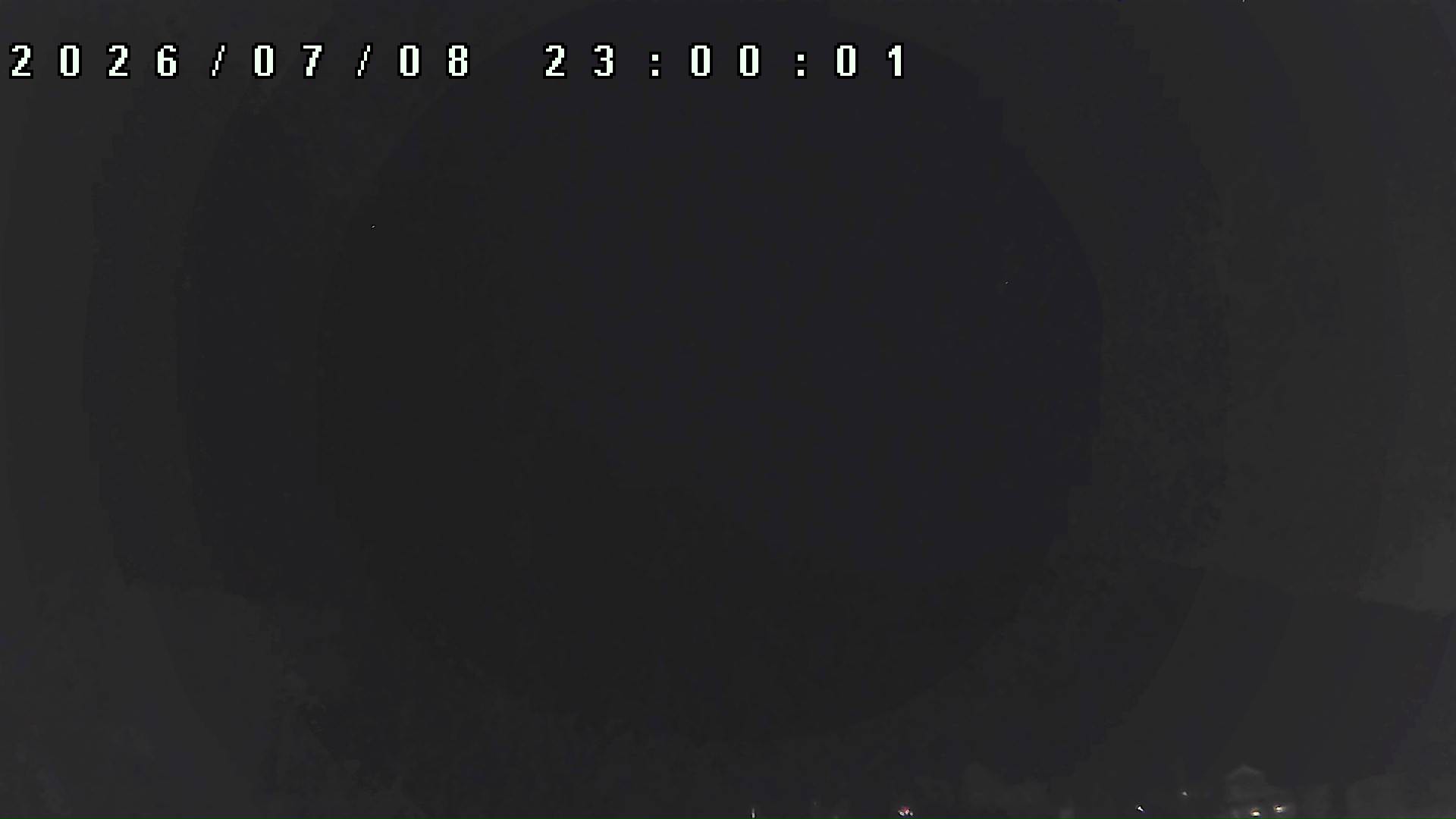 2026年7月8日 23:00ごろの金剛山登山口周辺の空