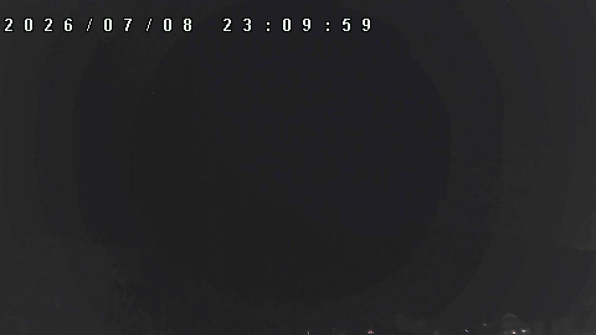 2026年7月8日 23:10ごろの金剛山登山口周辺の空