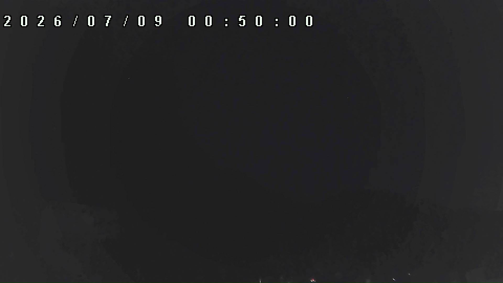 2026年7月9日 00:50ごろの金剛山登山口周辺の空