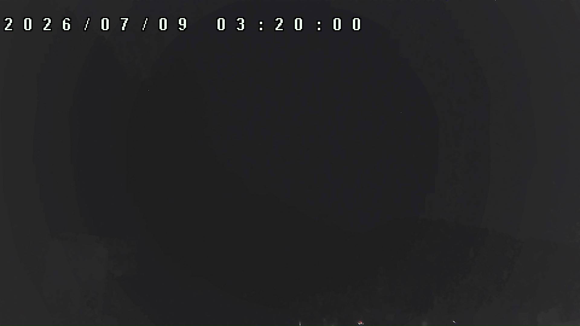 2026年7月9日 03:20ごろの金剛山登山口周辺の空