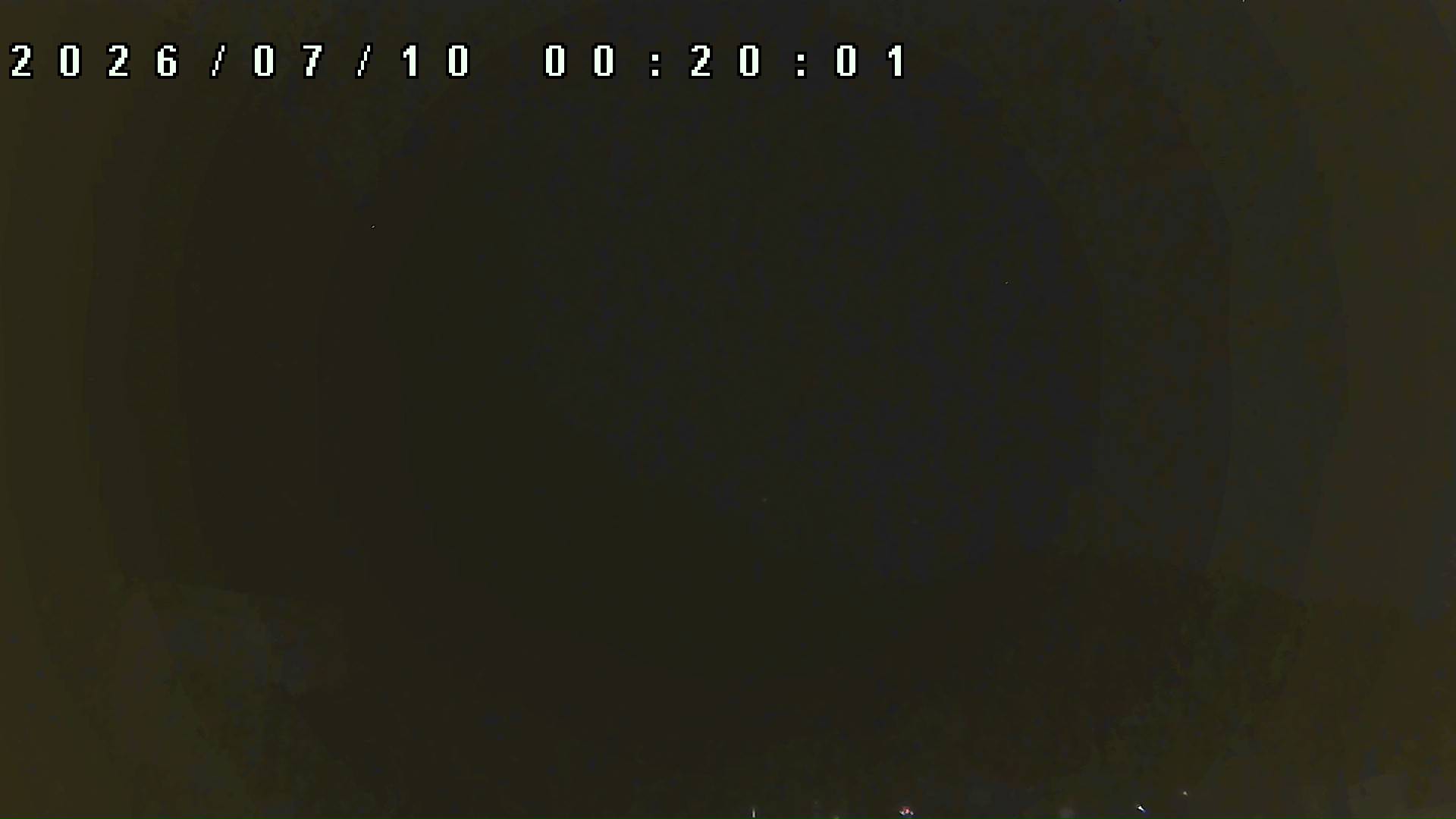 2026年7月10日 00:20ごろの金剛山登山口周辺の空