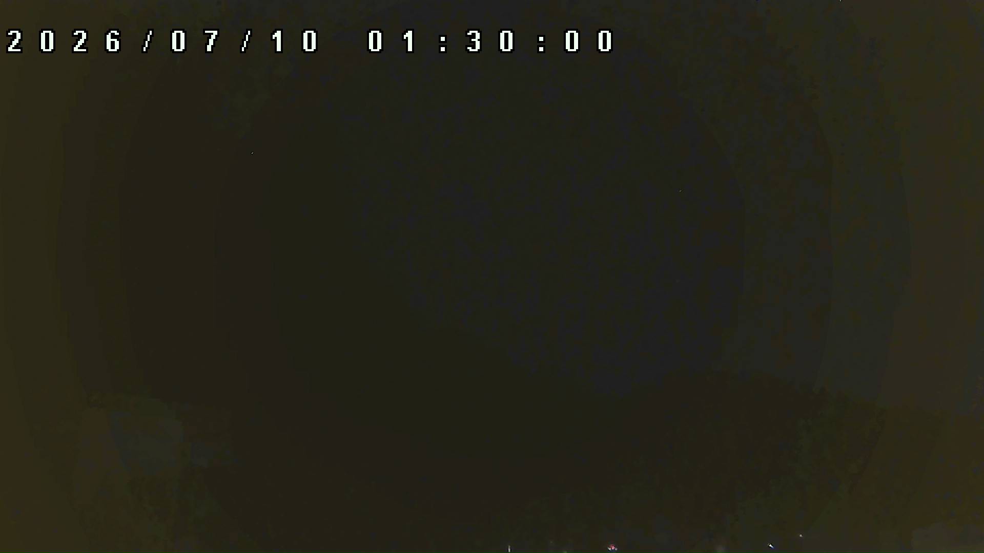 2026年7月10日 01:30ごろの金剛山登山口周辺の空