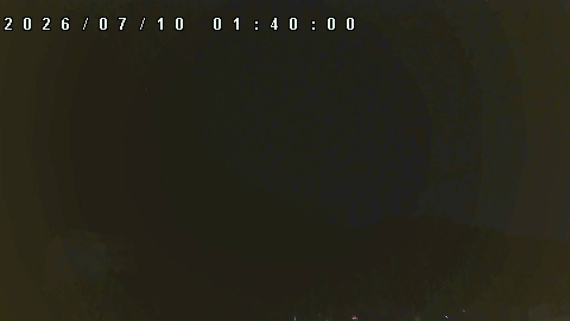 2026年7月10日 01:40ごろの金剛山登山口周辺の空