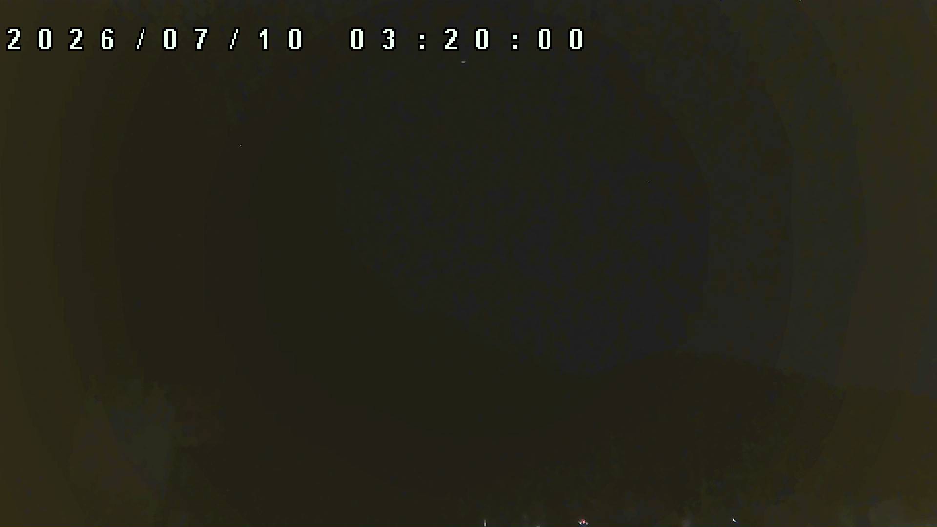 2026年7月10日 03:20ごろの金剛山登山口周辺の空
