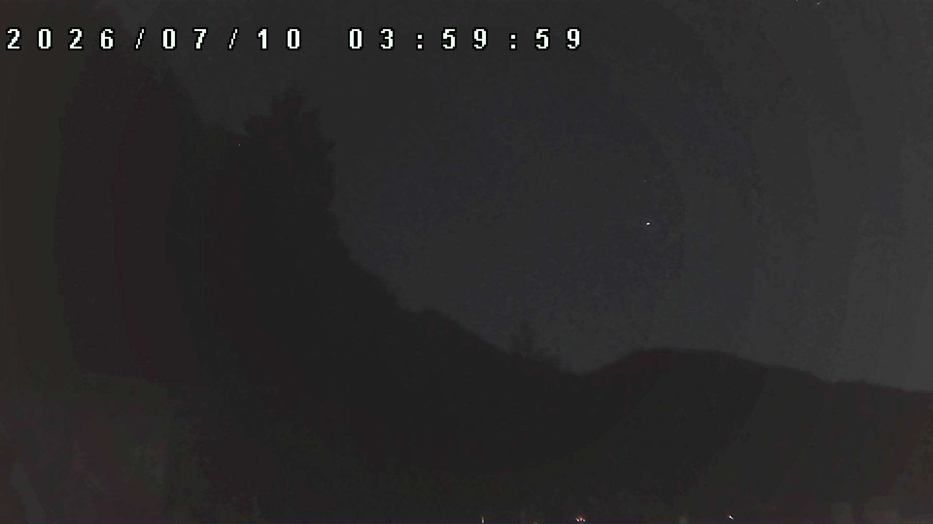 2026年7月10日 04:00ごろの金剛山登山口周辺の空