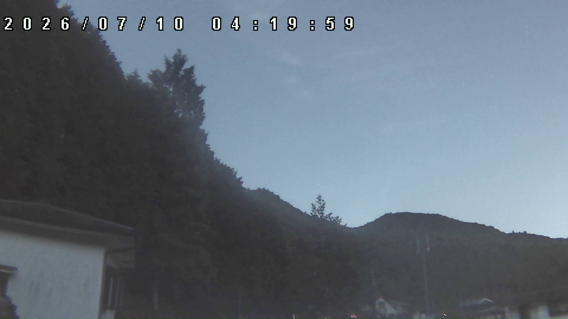 2026年7月10日 04:20ごろの金剛山登山口周辺の空