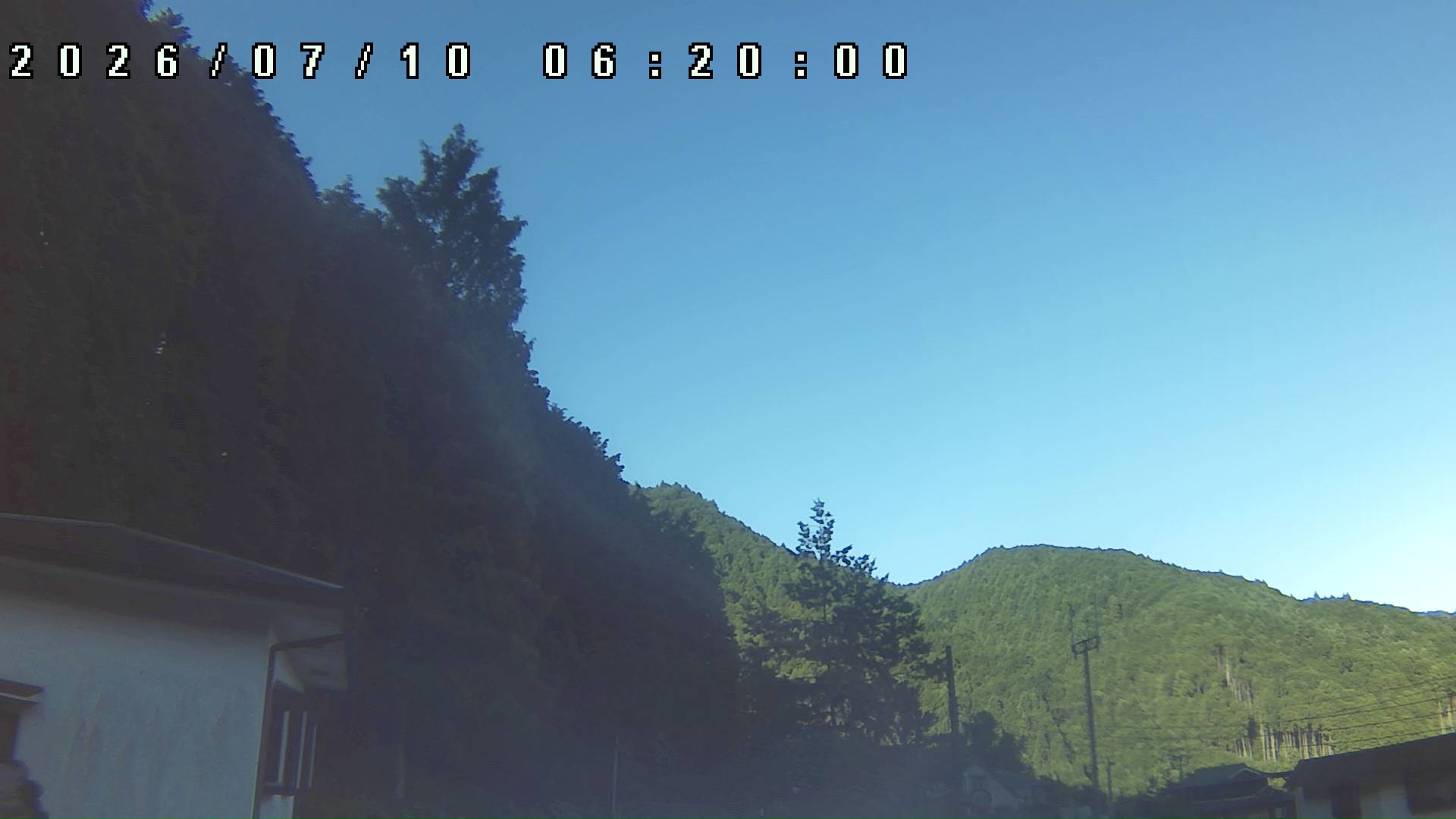 2026年7月10日 06:20ごろの金剛山登山口周辺の空