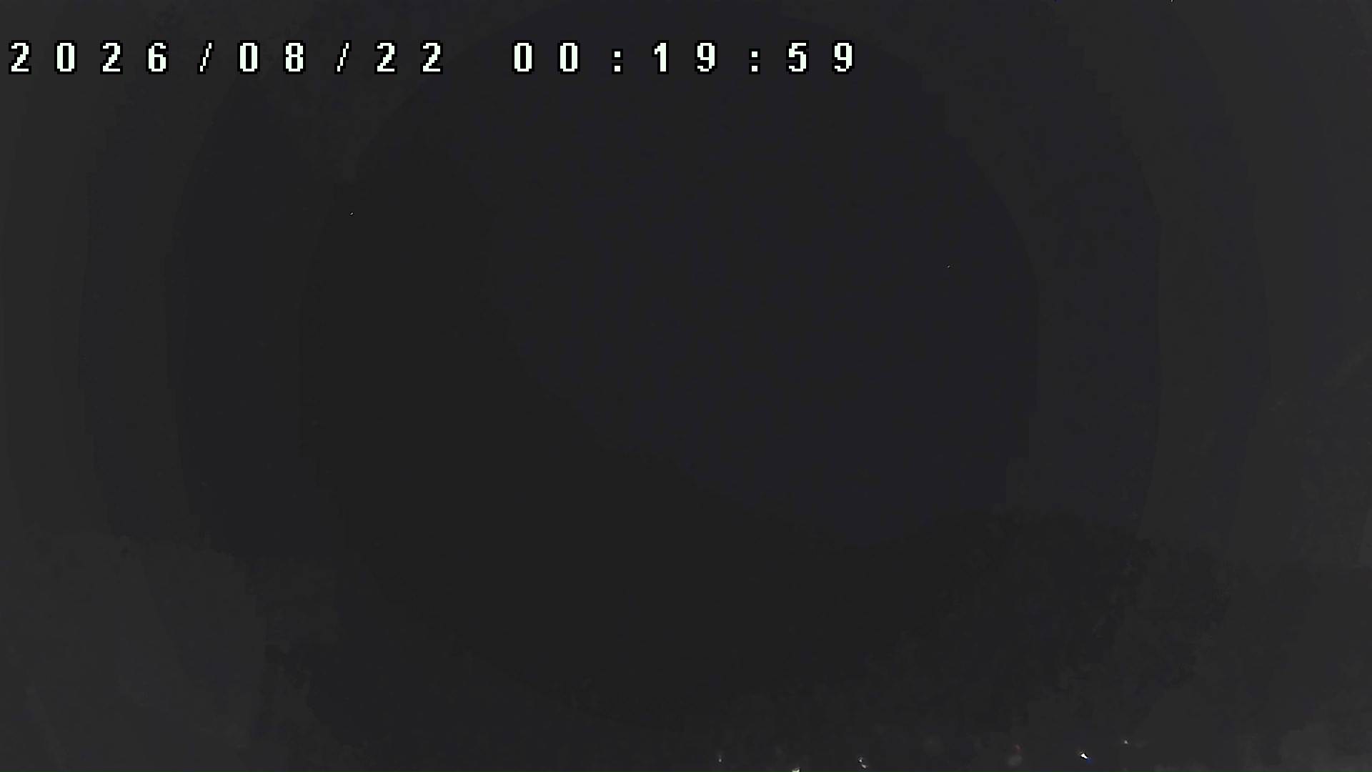 2026年8月22日 00:20ごろの金剛山登山口周辺の空