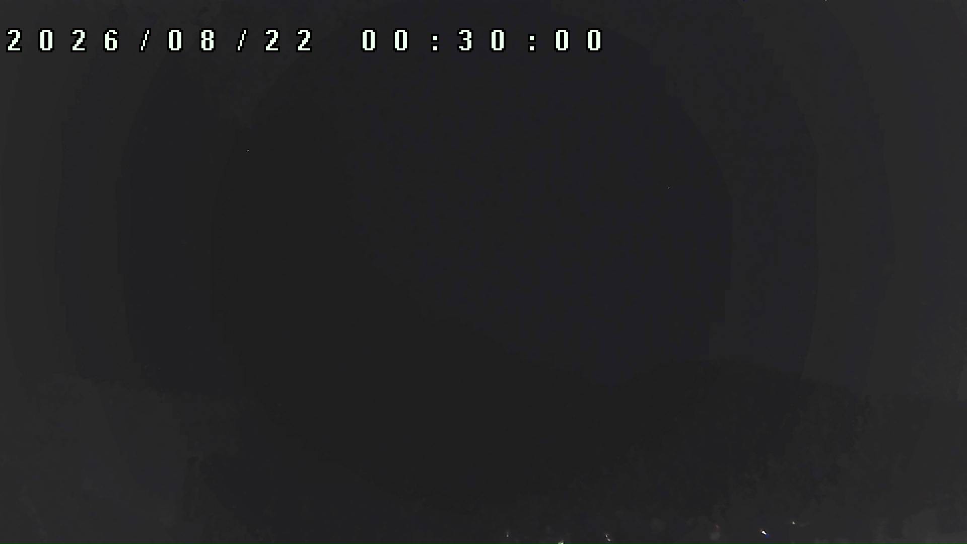 2026年8月22日 00:30ごろの金剛山登山口周辺の空