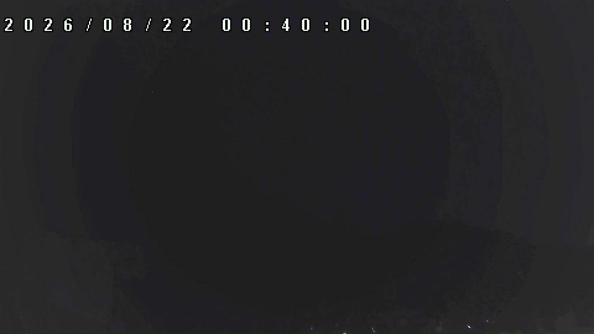 2026年8月22日 00:40ごろの金剛山登山口周辺の空