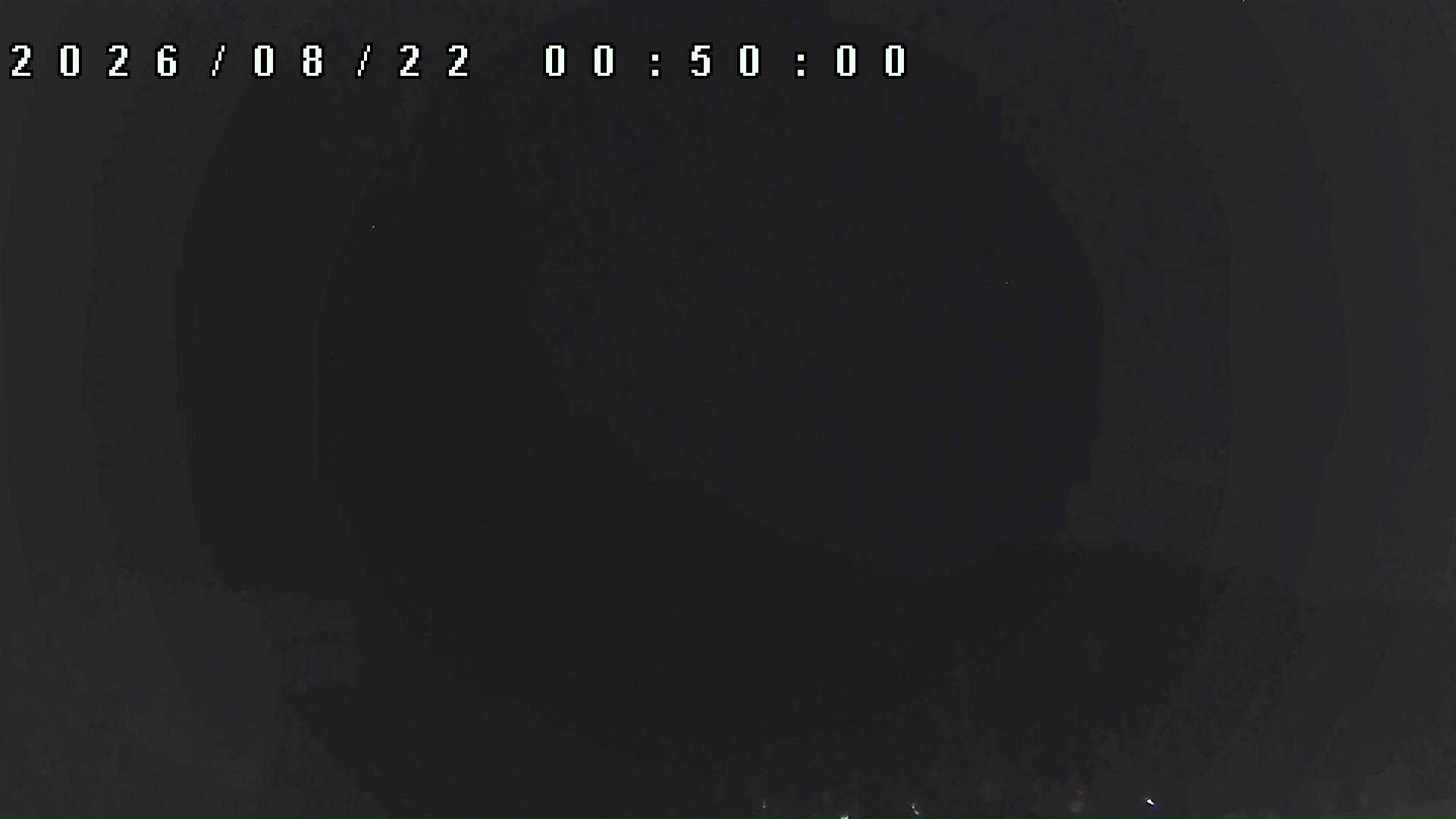 2026年8月22日 00:50ごろの金剛山登山口周辺の空