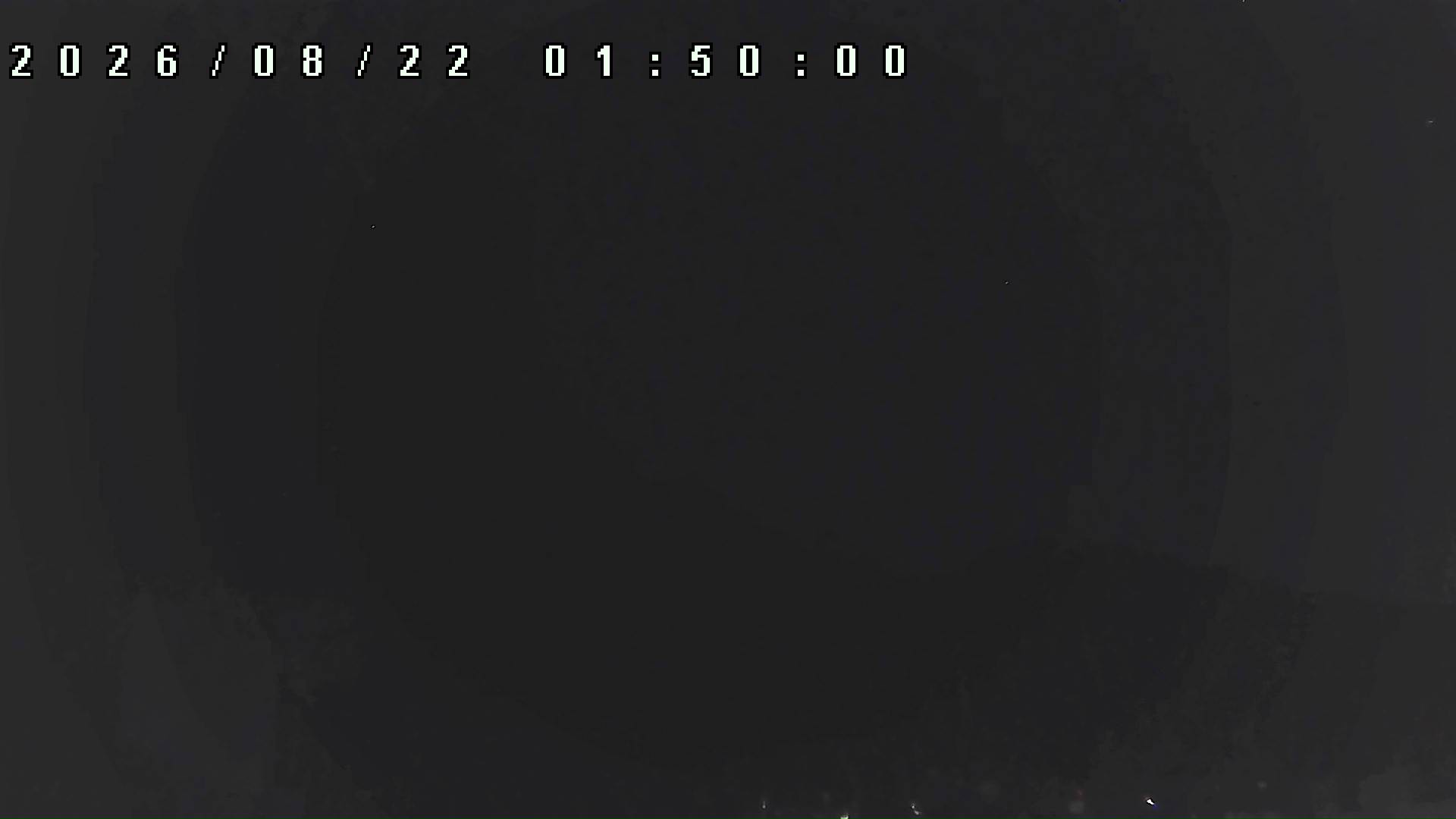 2026年8月22日 01:50ごろの金剛山登山口周辺の空