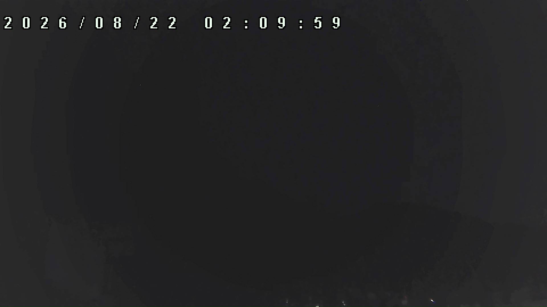 2026年8月22日 02:10ごろの金剛山登山口周辺の空