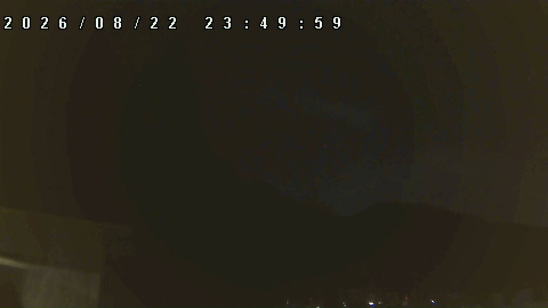 2026年8月22日 23:50ごろの金剛山登山口周辺の空