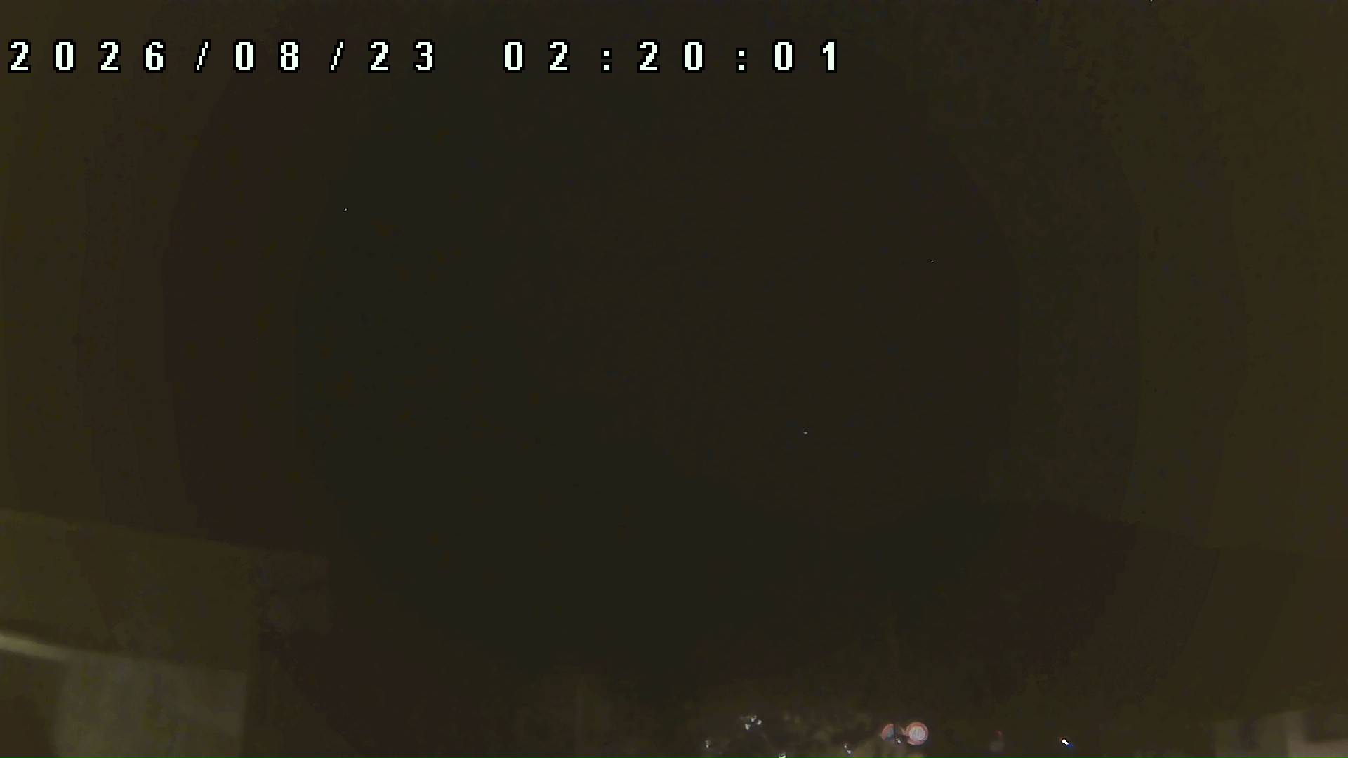 2026年8月23日 02:20ごろの金剛山登山口周辺の空