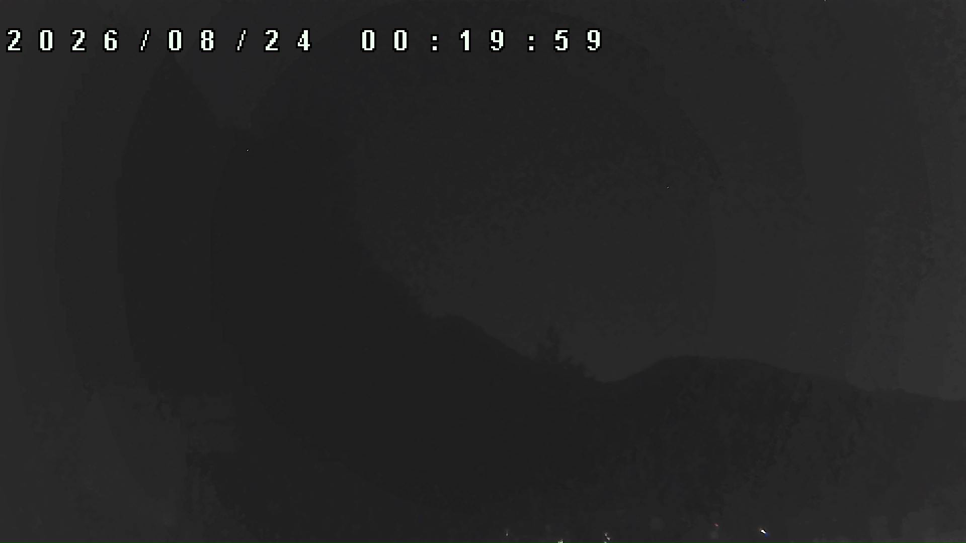 2026年8月24日 00:20ごろの金剛山登山口周辺の空