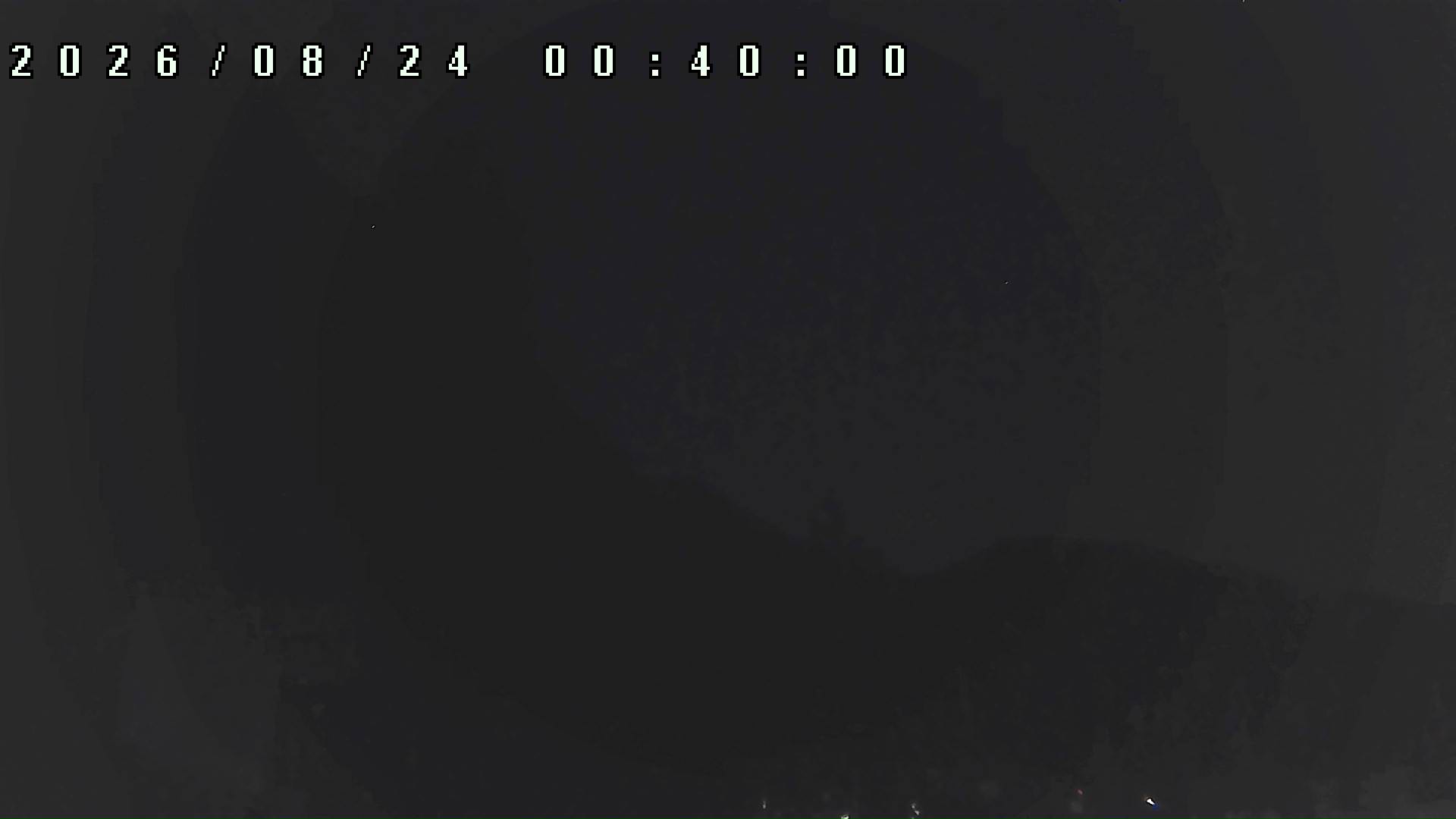 2026年8月24日 00:40ごろの金剛山登山口周辺の空