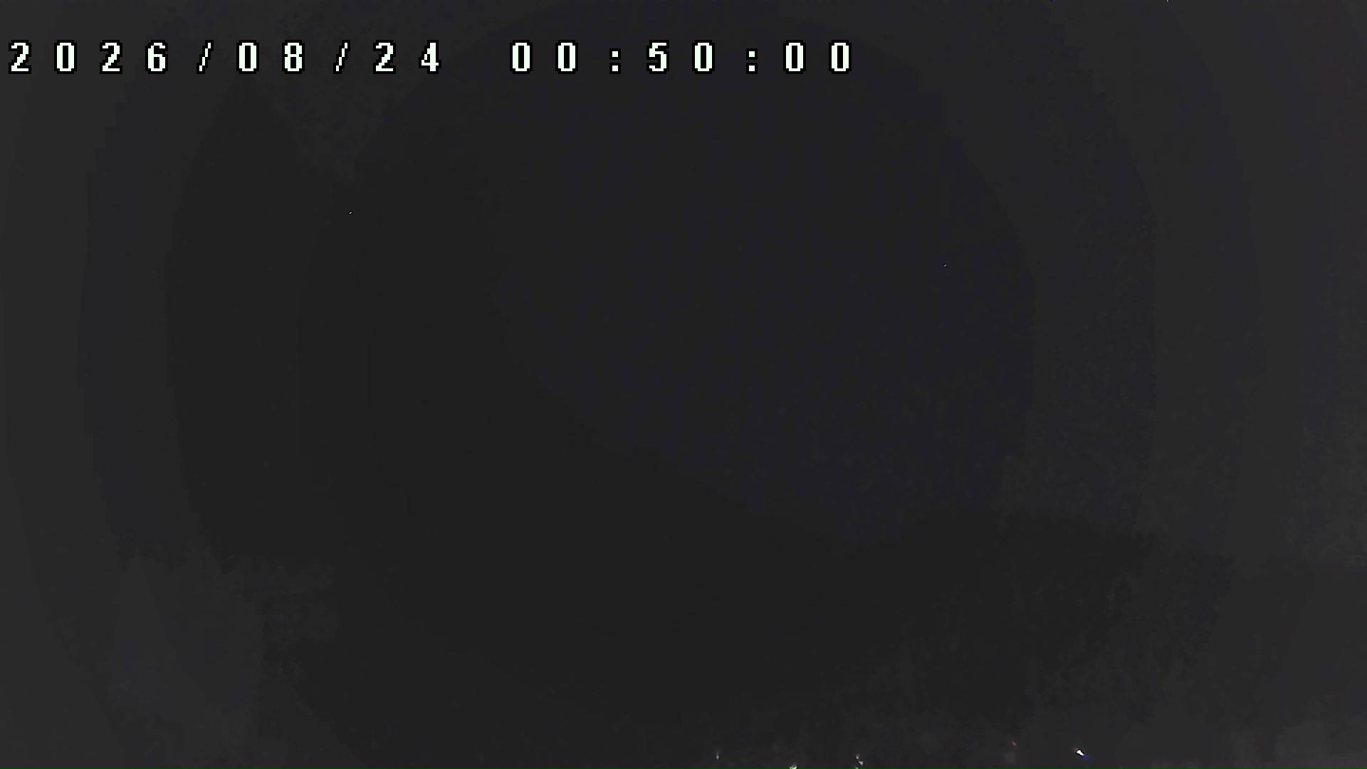 2026年8月24日 00:50ごろの金剛山登山口周辺の空