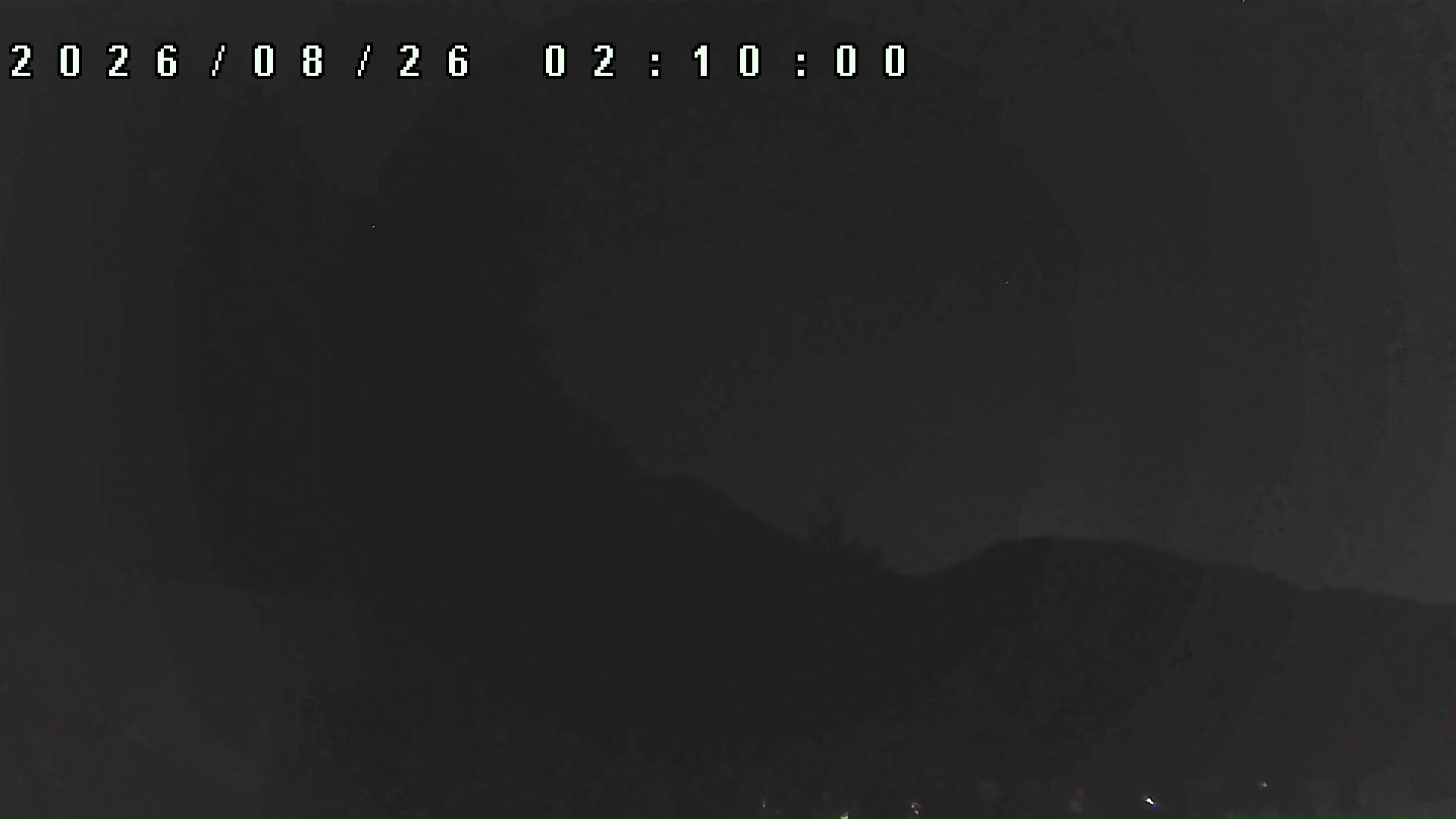 2026年8月26日 02:10ごろの金剛山登山口周辺の空