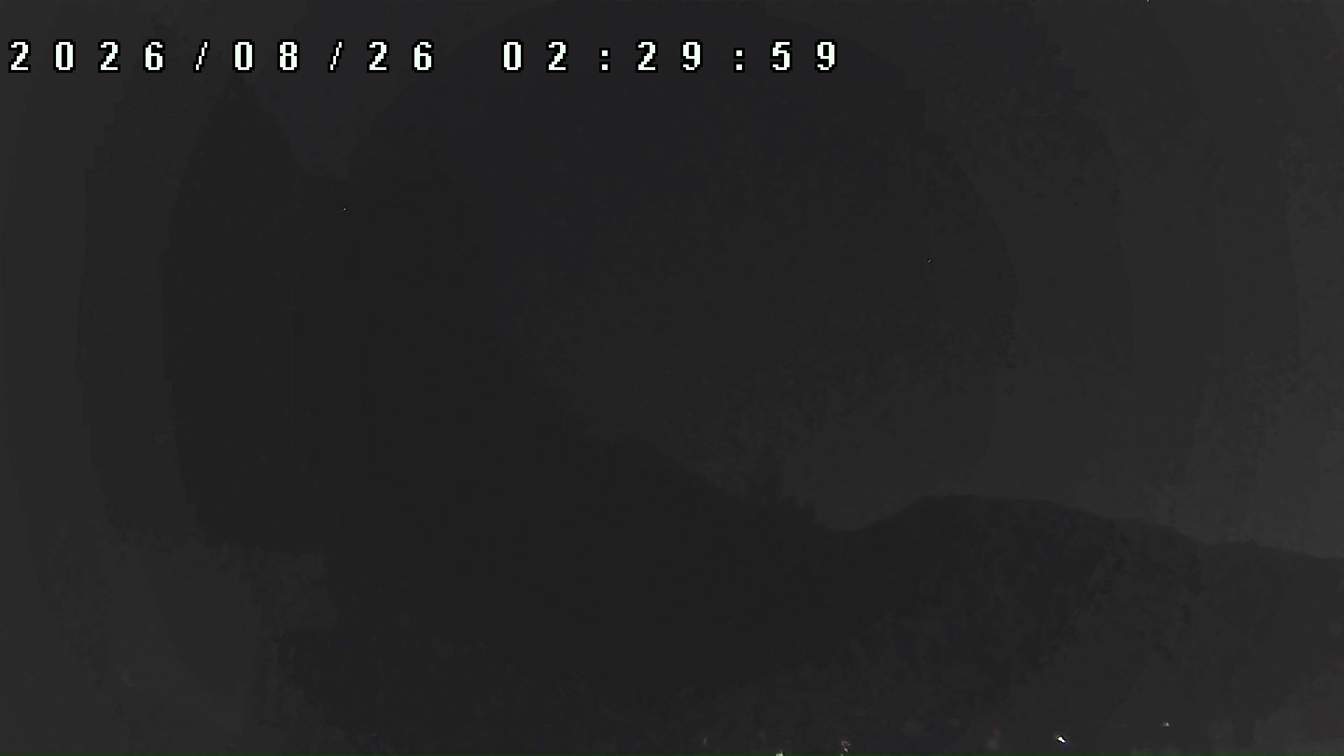2026年8月26日 02:30ごろの金剛山登山口周辺の空