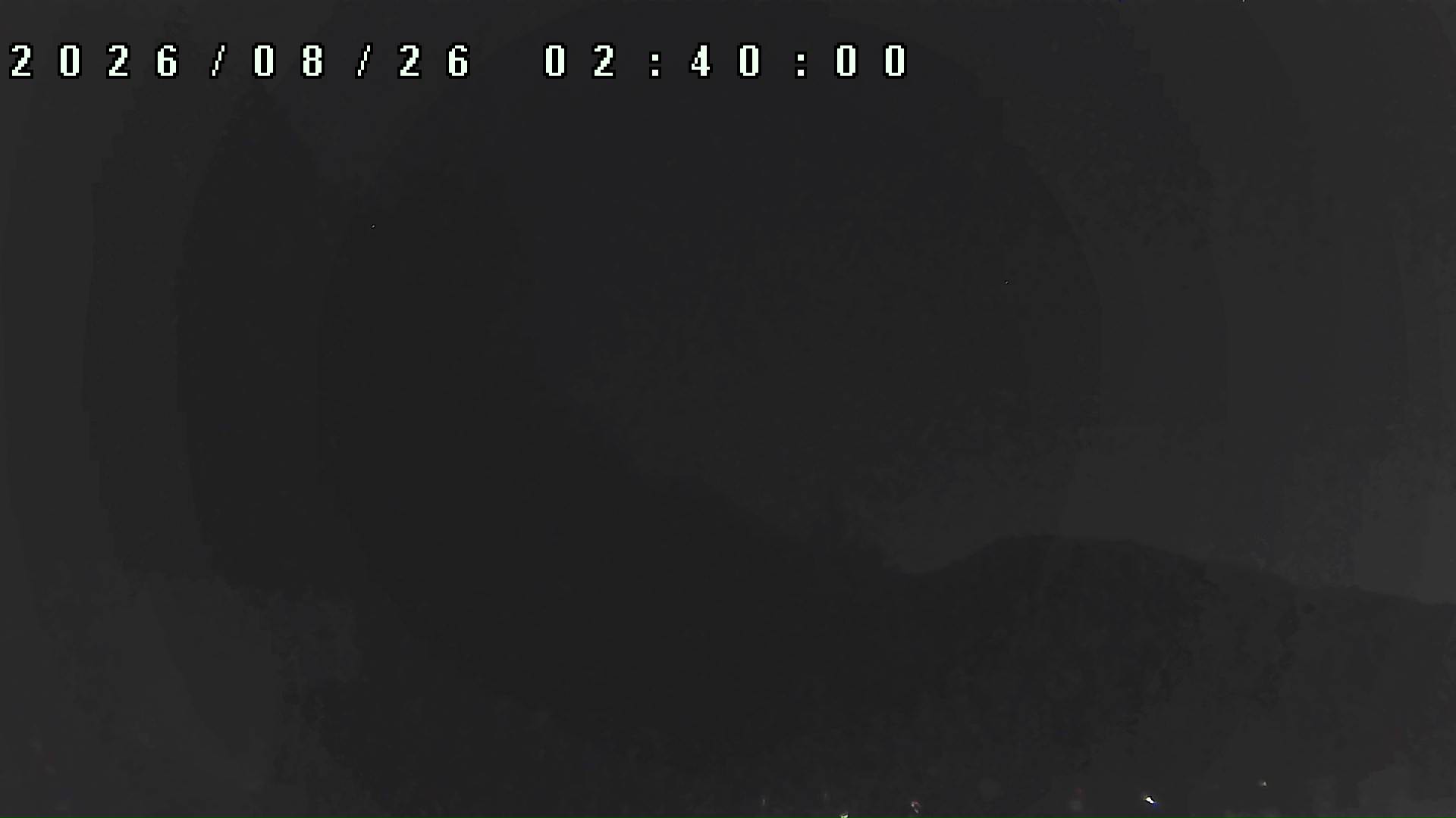 2026年8月26日 02:40ごろの金剛山登山口周辺の空