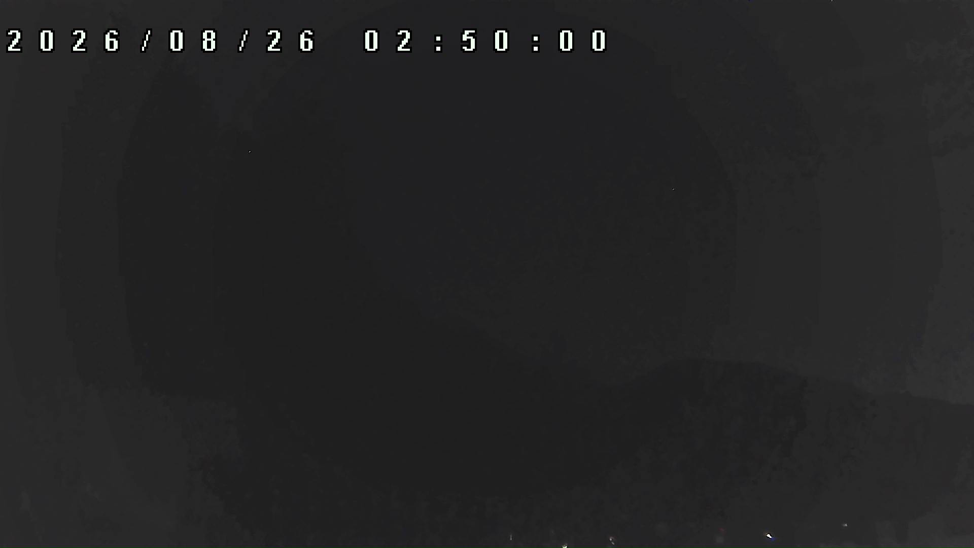 2026年8月26日 02:50ごろの金剛山登山口周辺の空