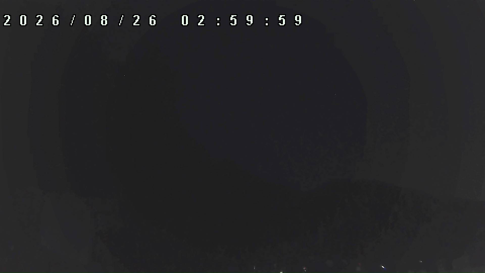 2026年8月26日 03:00ごろの金剛山登山口周辺の空