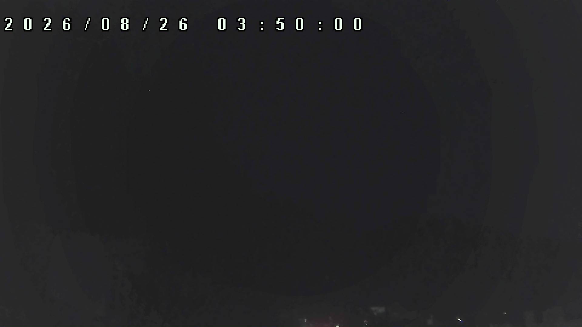 2026年8月26日 03:50ごろの金剛山登山口周辺の空