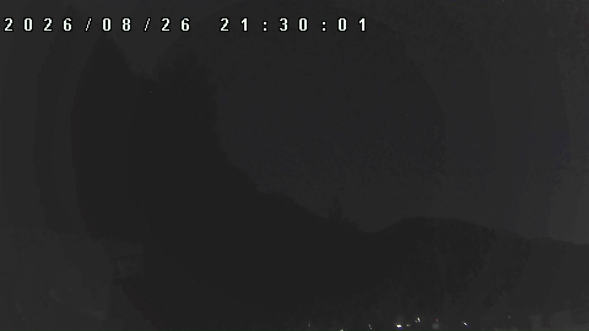 2026年8月26日 21:30ごろの金剛山登山口周辺の空