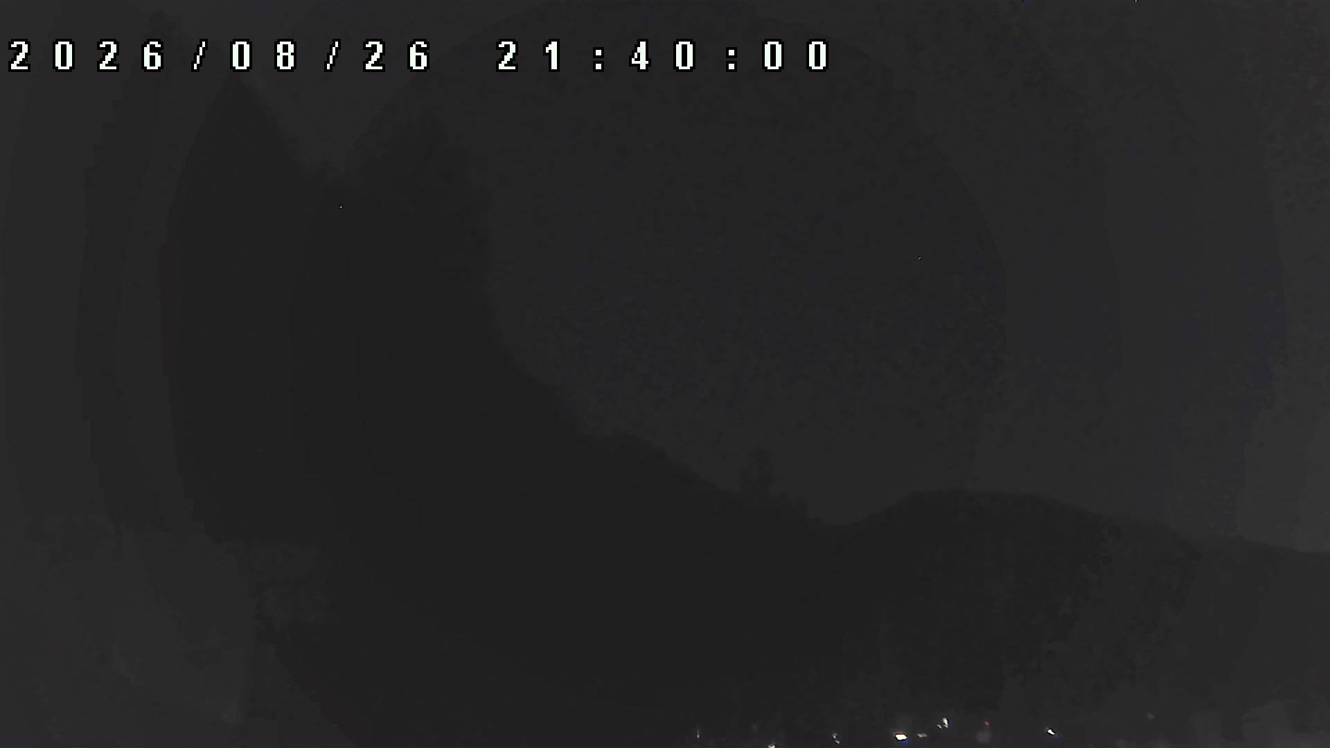 2026年8月26日 21:40ごろの金剛山登山口周辺の空