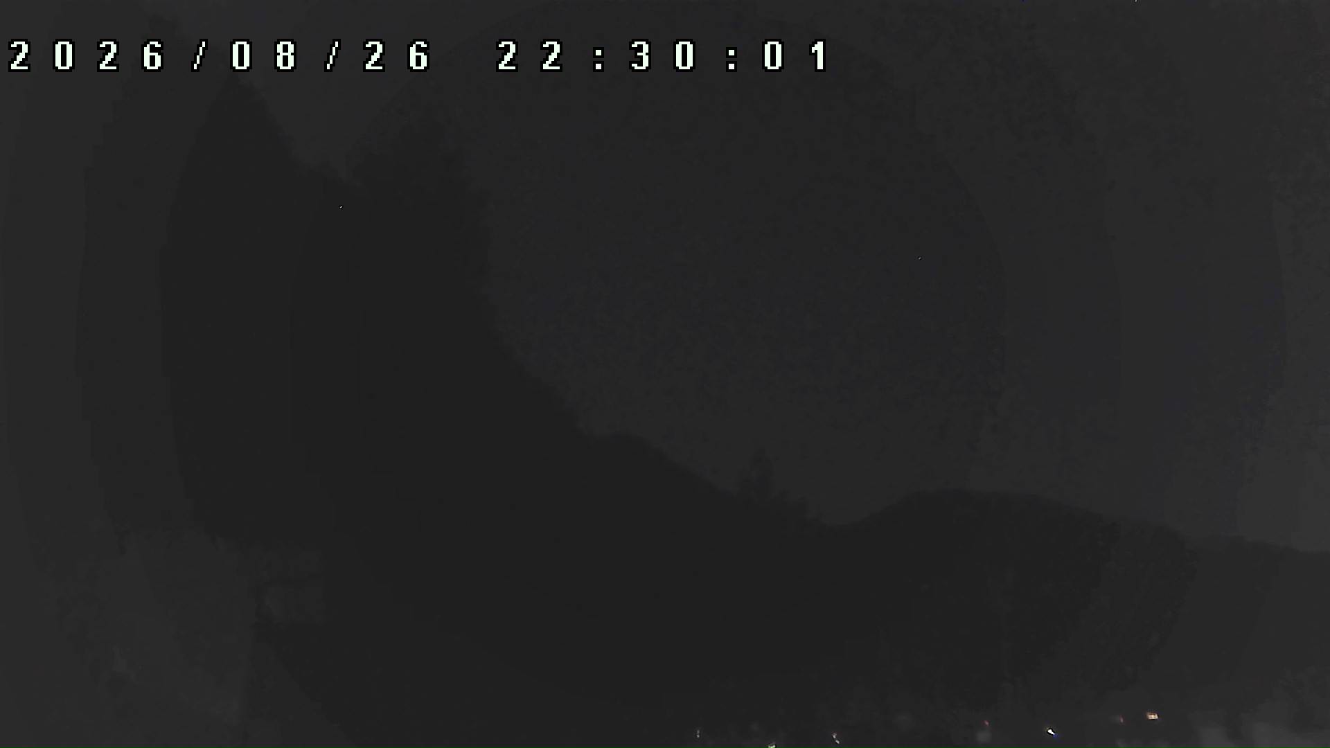 2026年8月26日 22:30ごろの金剛山登山口周辺の空