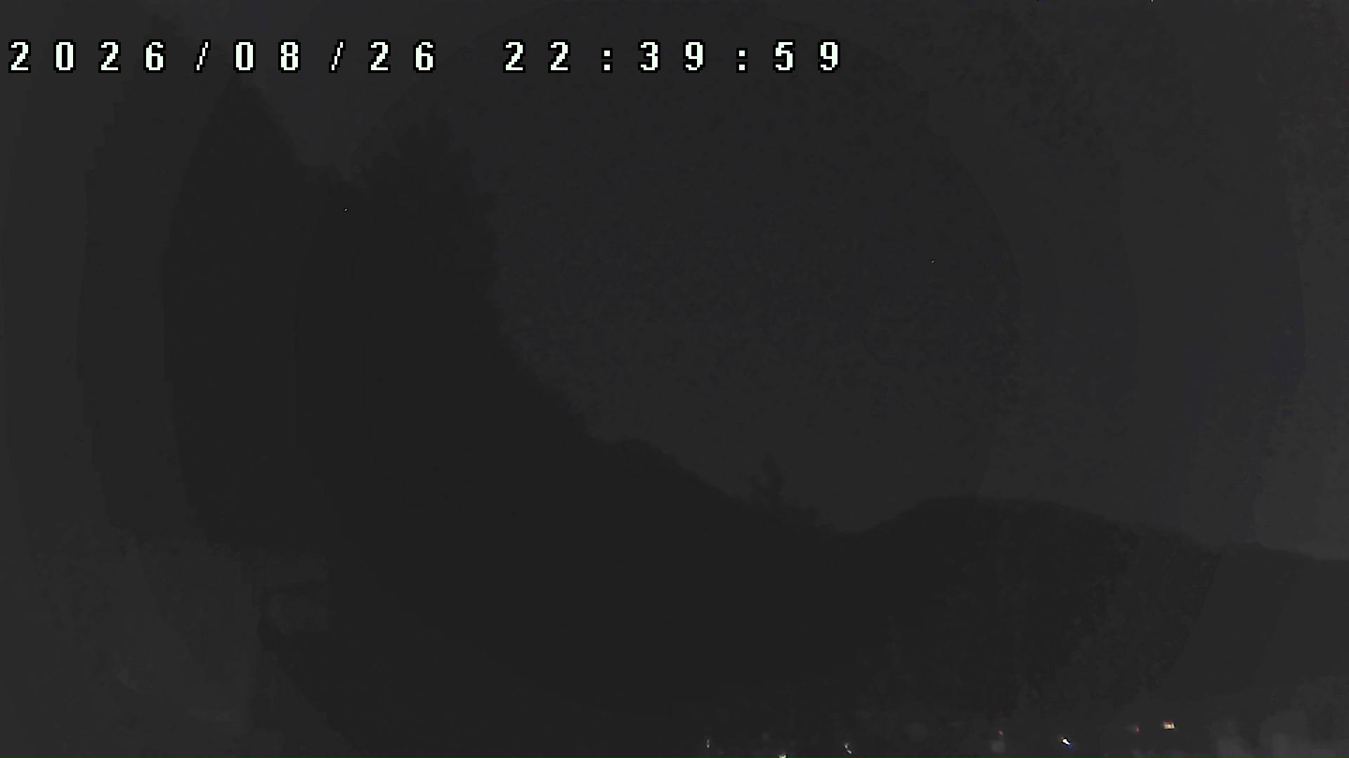 2026年8月26日 22:40ごろの金剛山登山口周辺の空