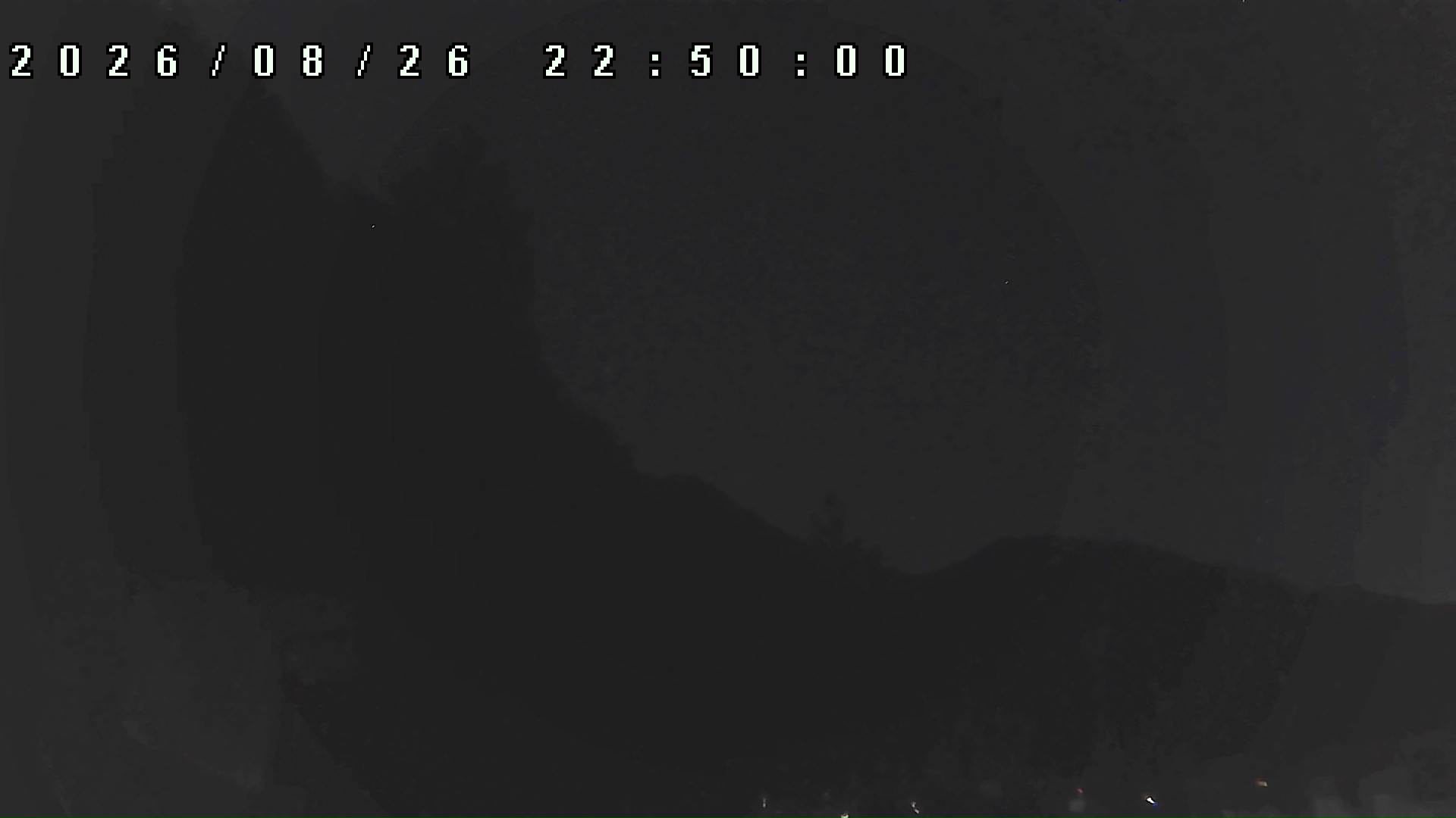 2026年8月26日 22:50ごろの金剛山登山口周辺の空
