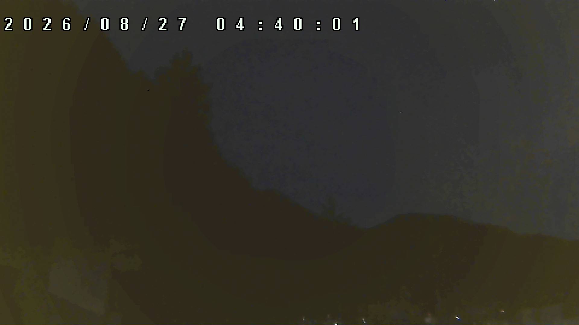 2026年8月27日 04:40ごろの金剛山登山口周辺の空