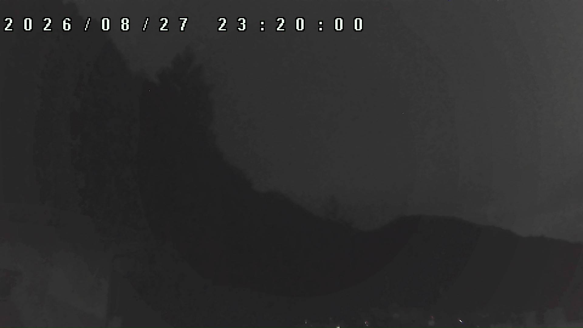 2026年8月27日 23:20ごろの金剛山登山口周辺の空