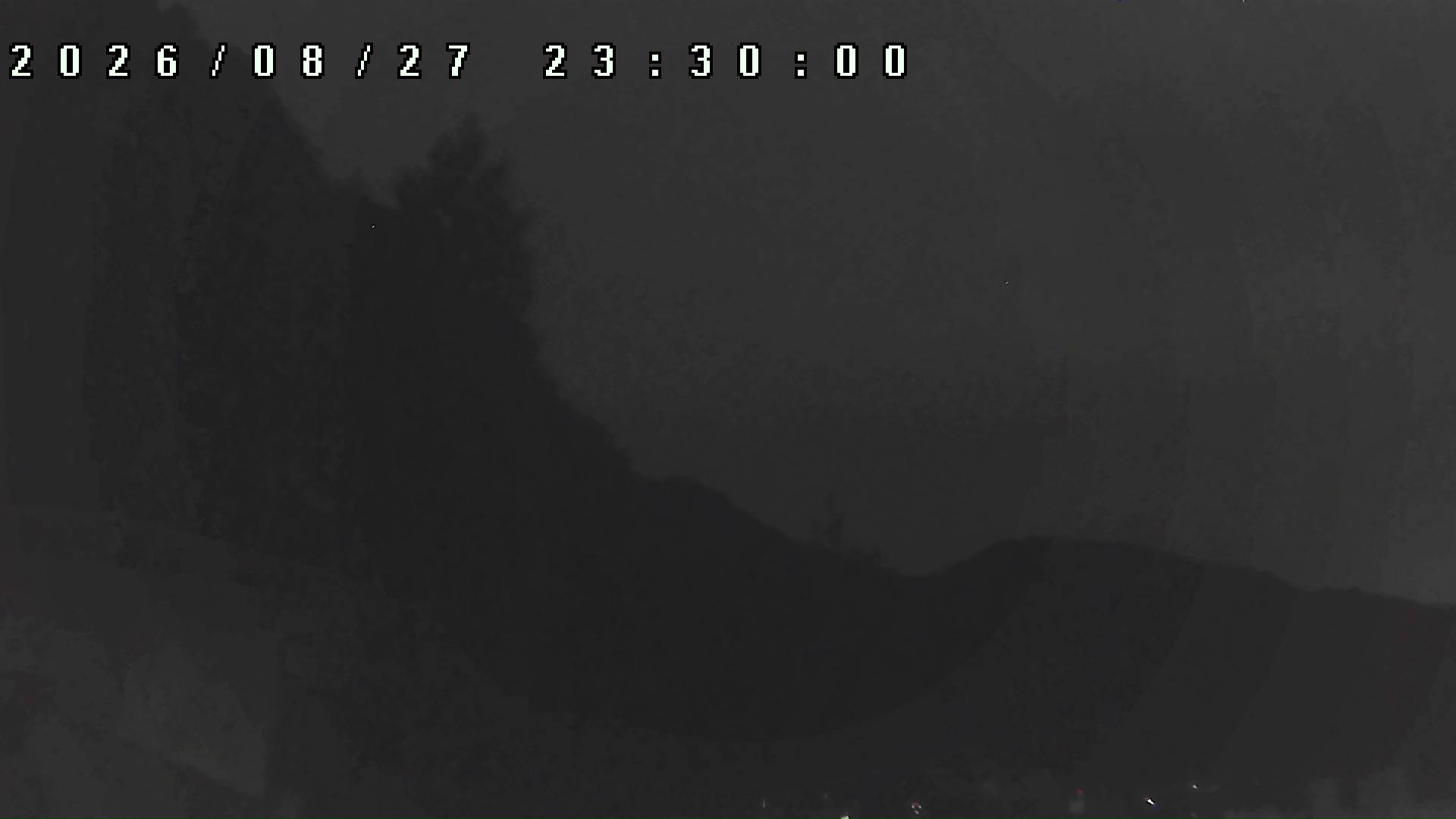 2026年8月27日 23:30ごろの金剛山登山口周辺の空