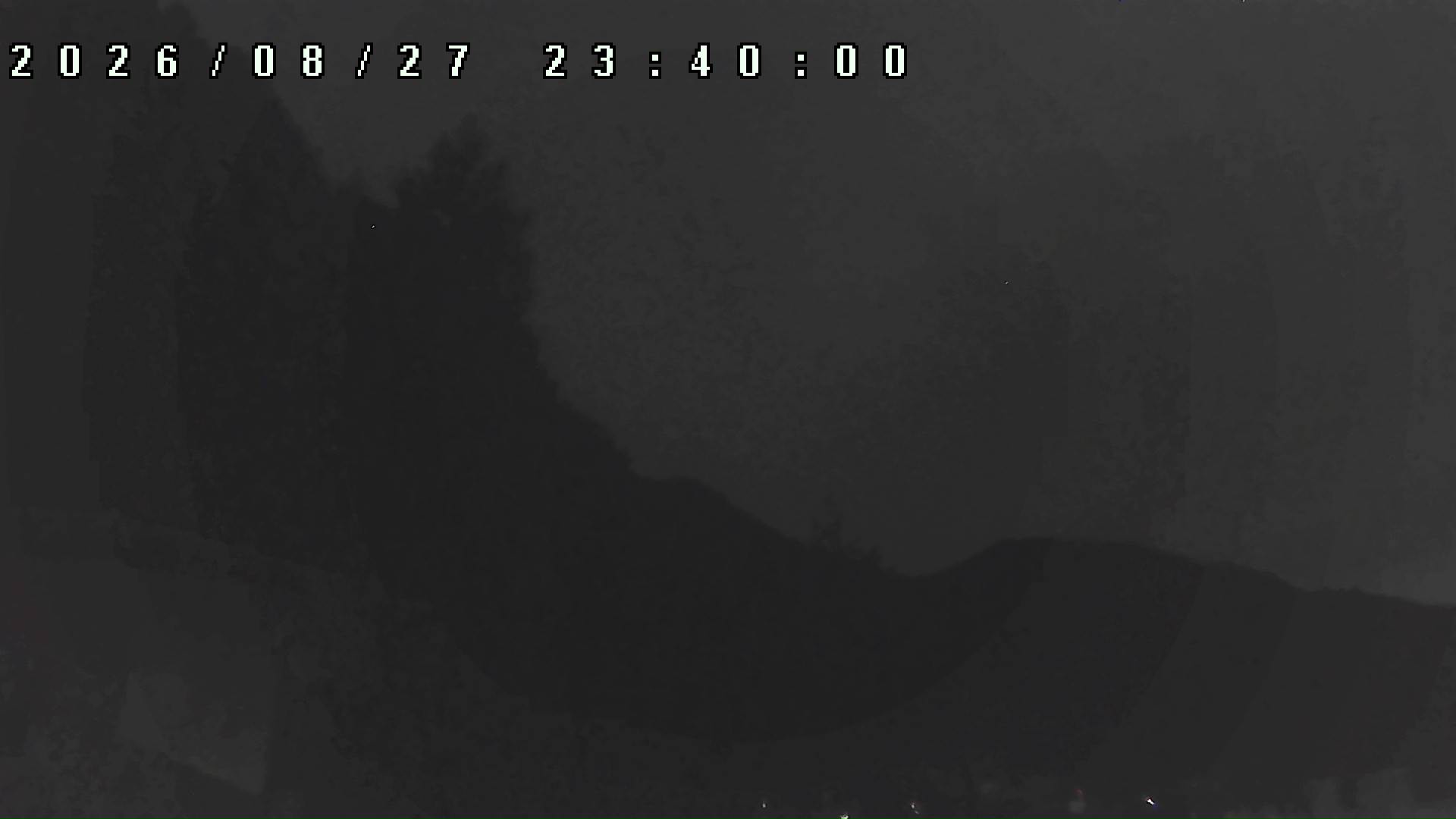 2026年8月27日 23:40ごろの金剛山登山口周辺の空
