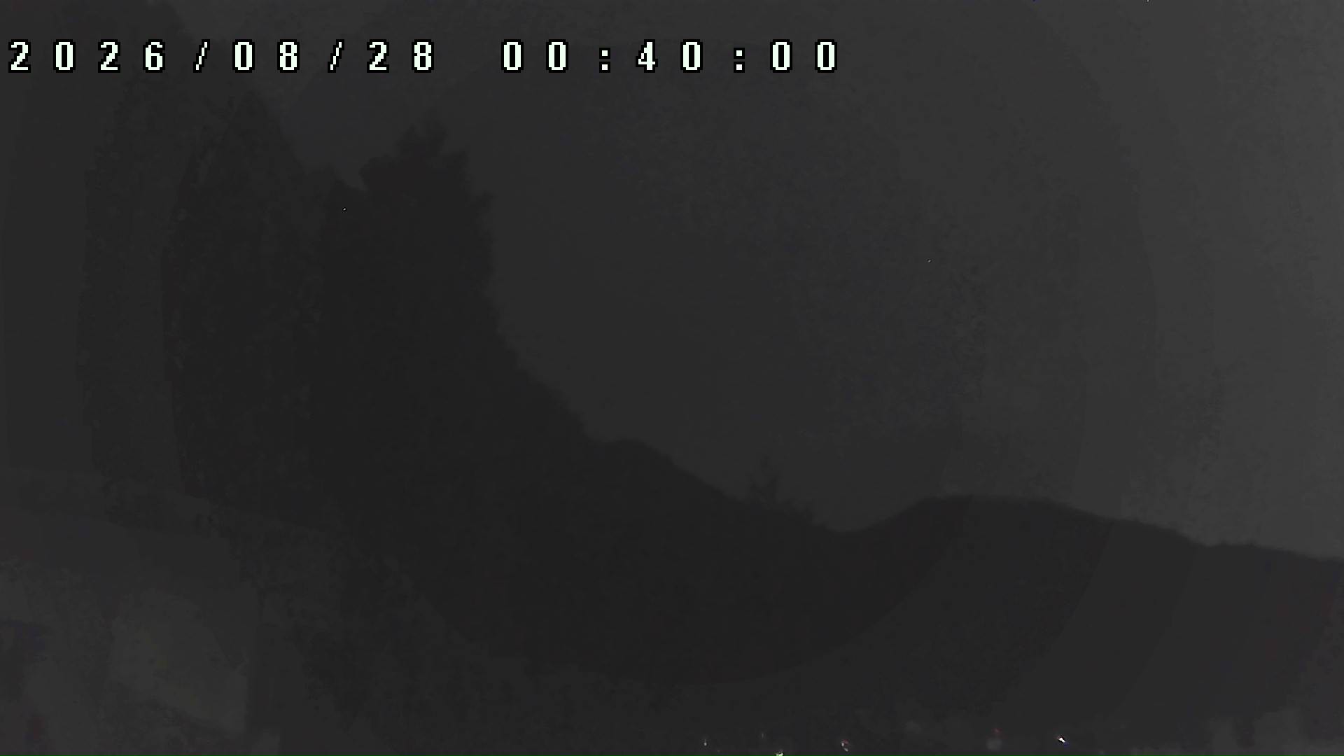 2026年8月28日 00:40ごろの金剛山登山口周辺の空