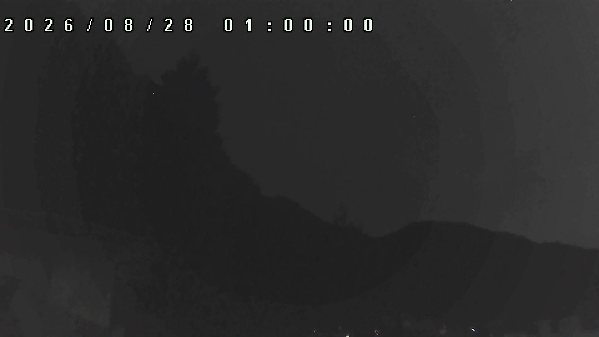 2026年8月28日 01:00ごろの金剛山登山口周辺の空