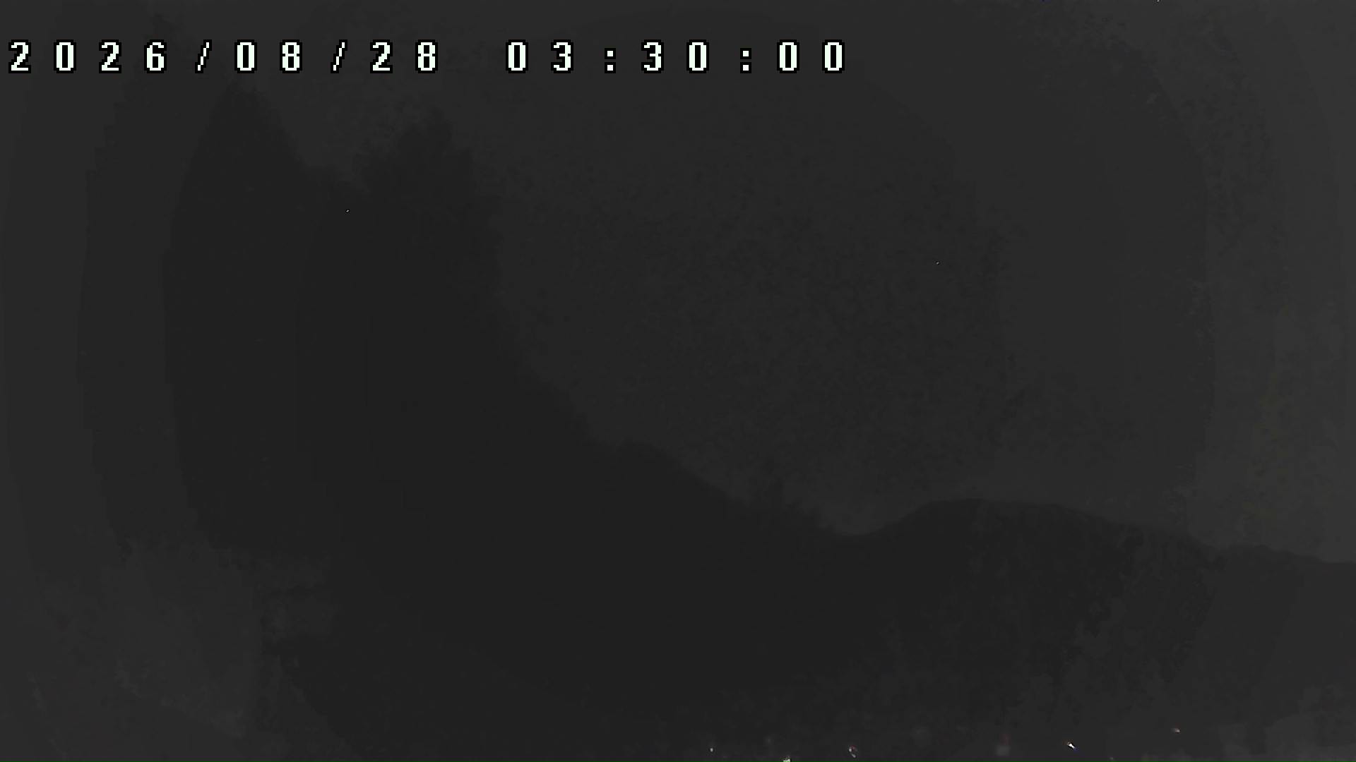 2026年8月28日 03:30ごろの金剛山登山口周辺の空