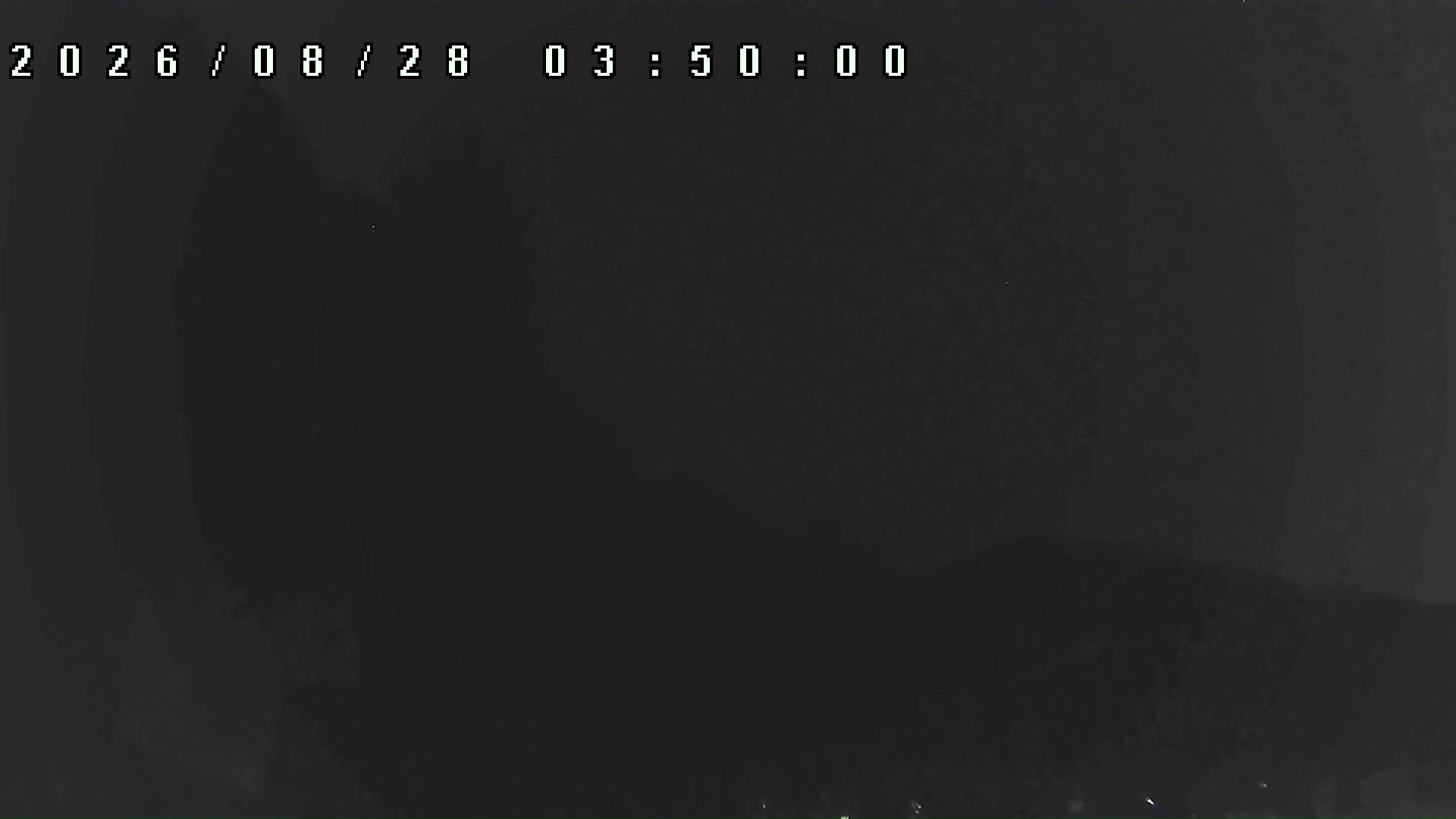 2026年8月28日 03:50ごろの金剛山登山口周辺の空