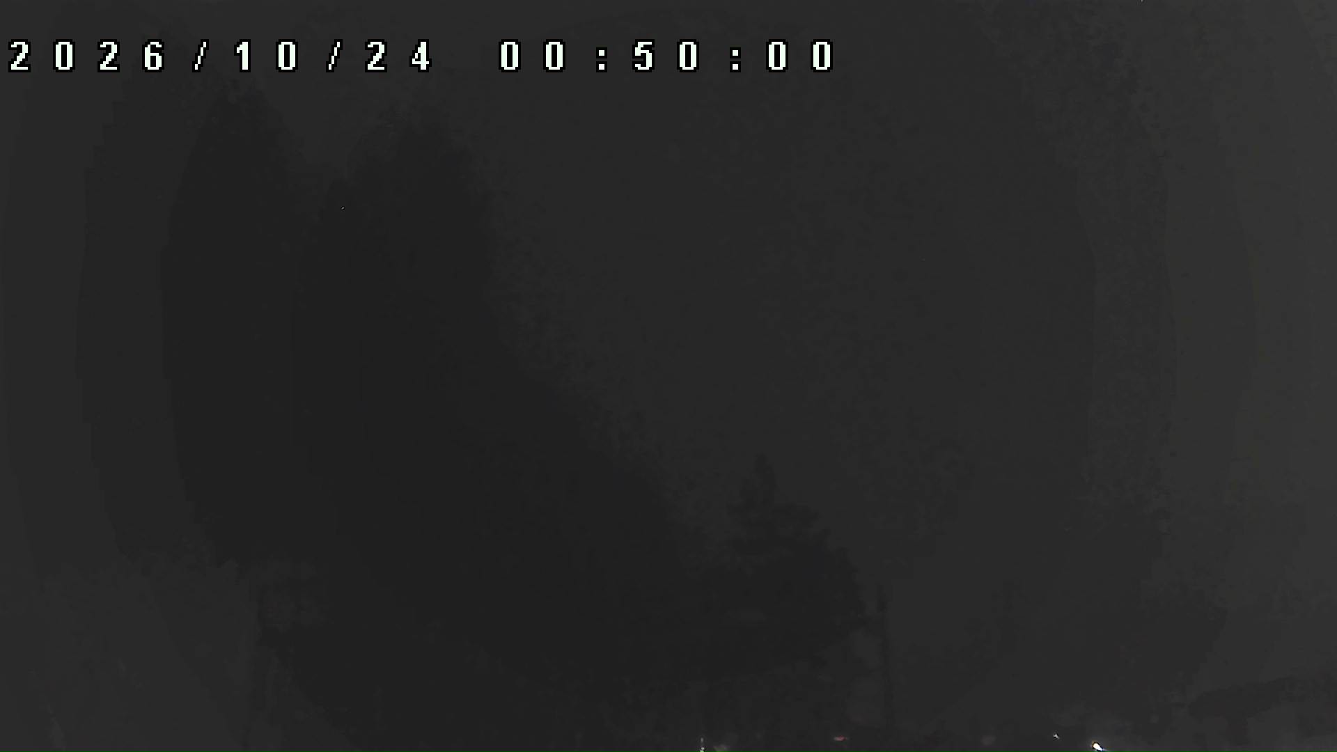 2026年10月24日 00:50ごろの金剛山登山口周辺の空