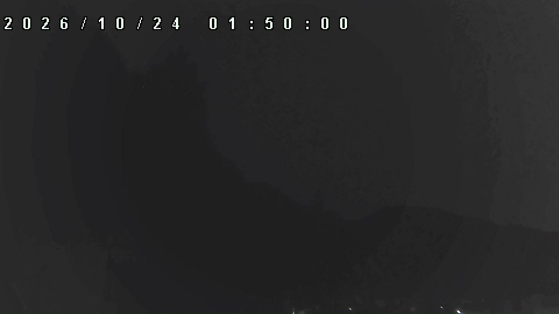 2026年10月24日 01:50ごろの金剛山登山口周辺の空