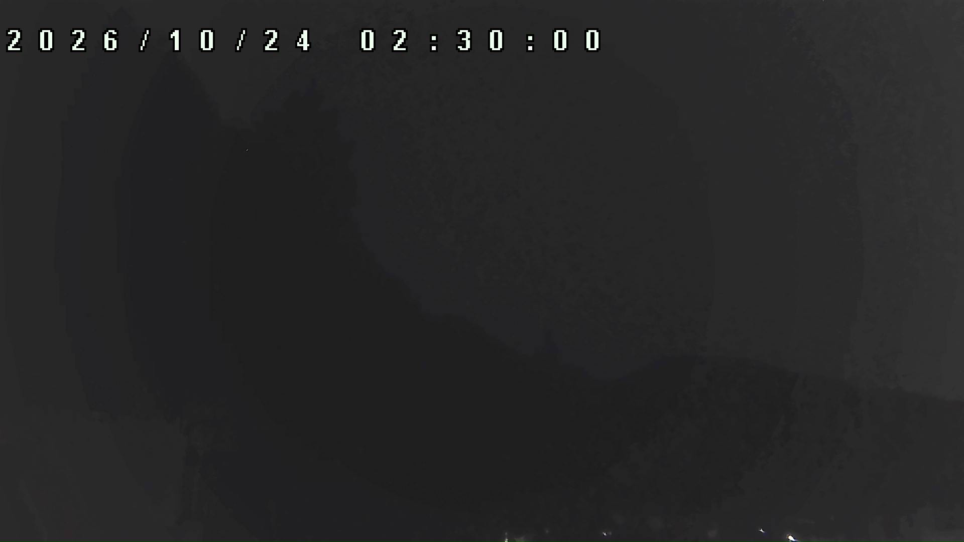 2026年10月24日 02:30ごろの金剛山登山口周辺の空